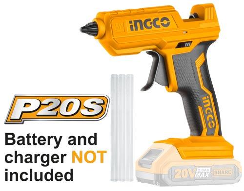 Pistola De Silicon 20V Inalambrica 11.2Mm, 15-18G/Min Sin Bateria Ni Cargador