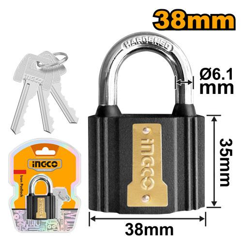 Candado Impermeable Ingco 38Mm