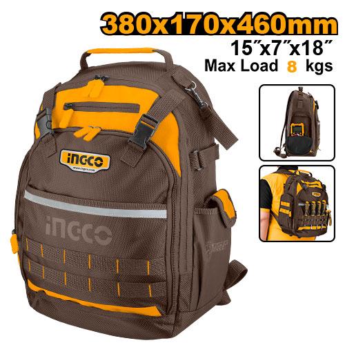 Mochila Con Porta Herramientas Ingco