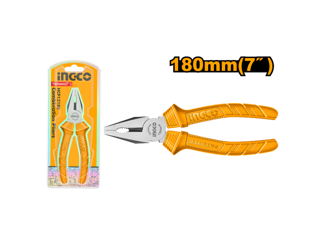 Alicate Para Electricista 7"/180Mm Super Select Mango Plastico