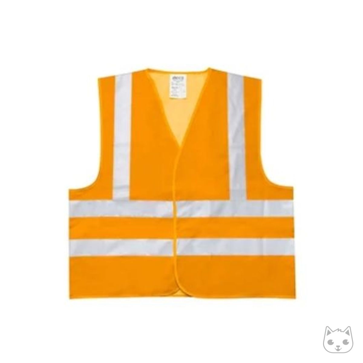 Chaleco Industrial Ingco Doble Cinta De Alta Visibilidad, Talla Xl