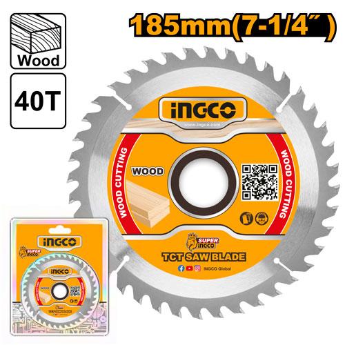 Discos De Corte Ingco Para Sierra 7-1/4" 40 Dientes