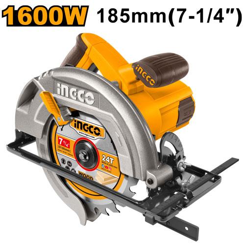 Sierra Circular Ingco 1600W 7-1/4" 500Rpm