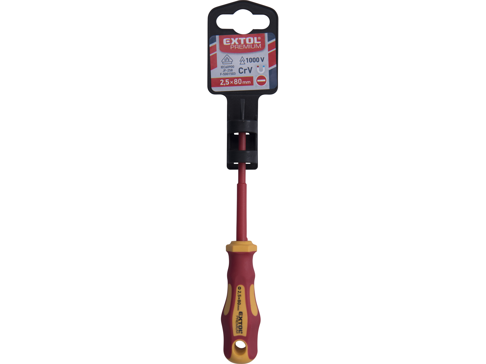DESARMADOR PLANO AISLADO PARA ELECTRICISTA - Imagen 1