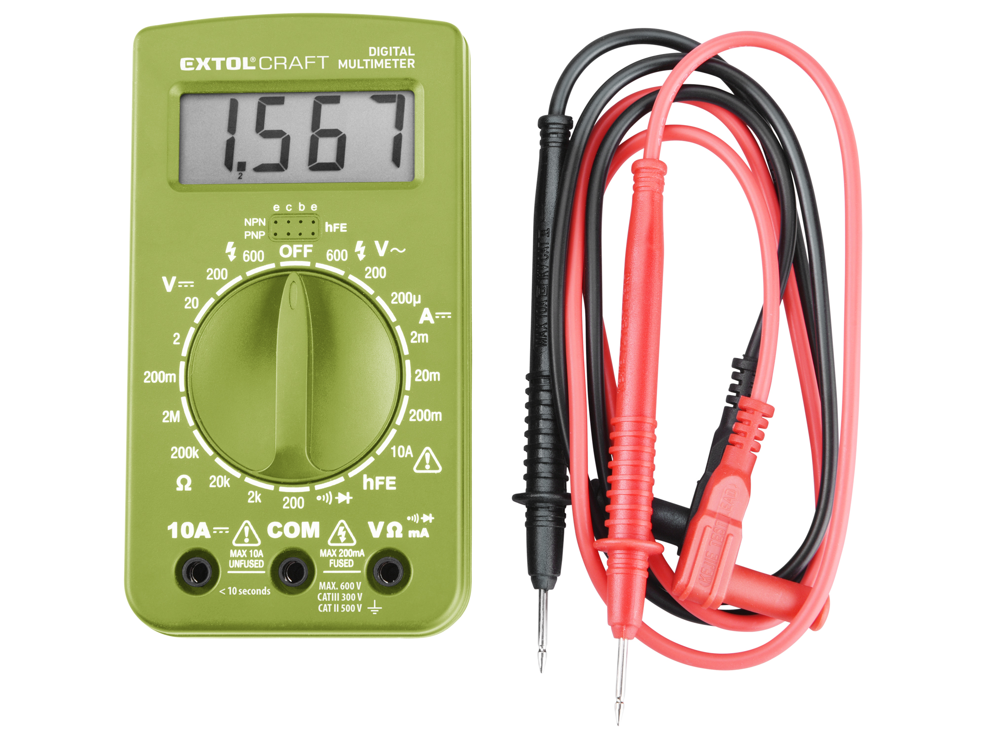 MULTIMETRO DIGITAL 600V