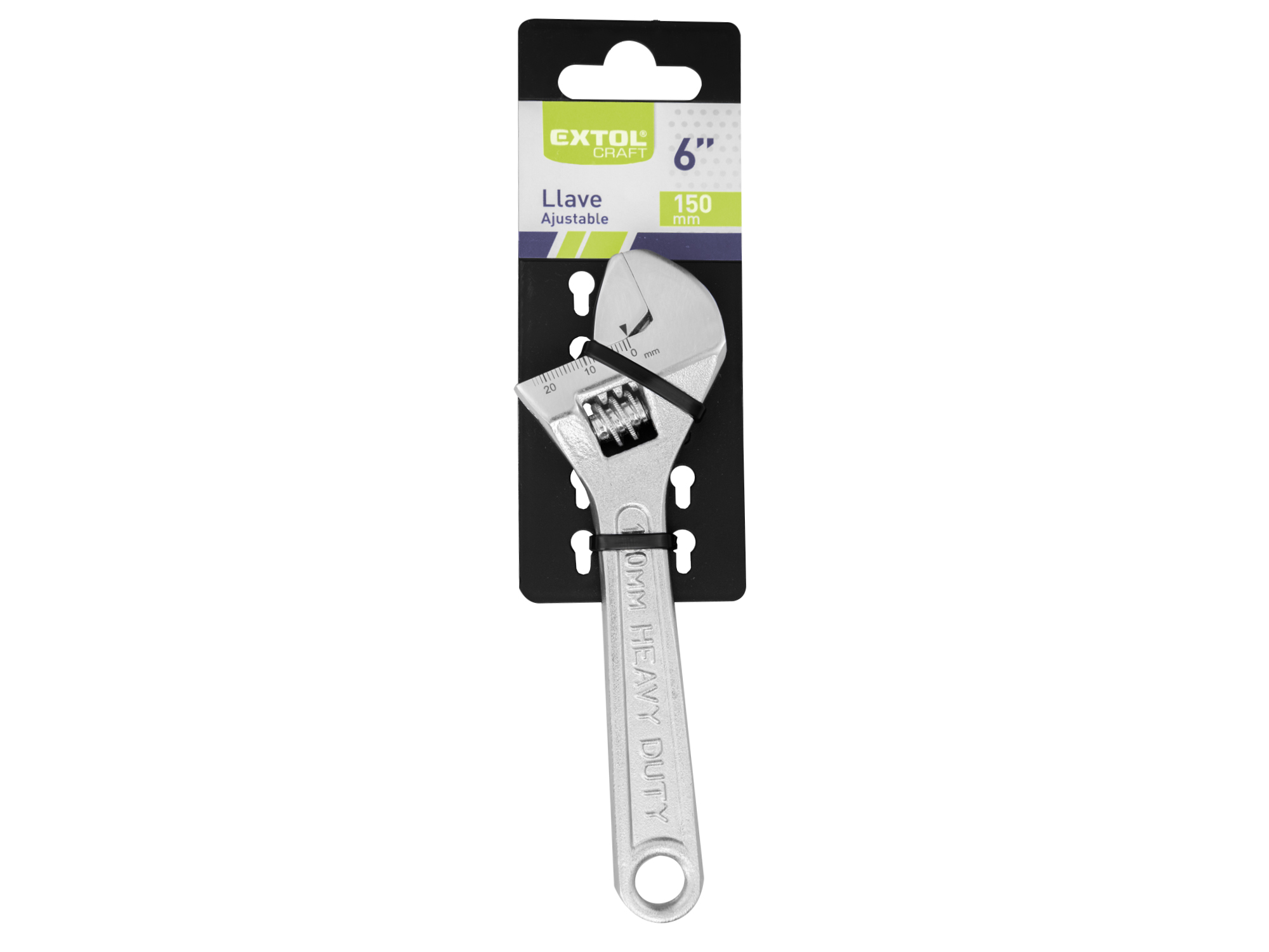 LLAVE AJUSTABLE CROMADA EP 6 150MM"