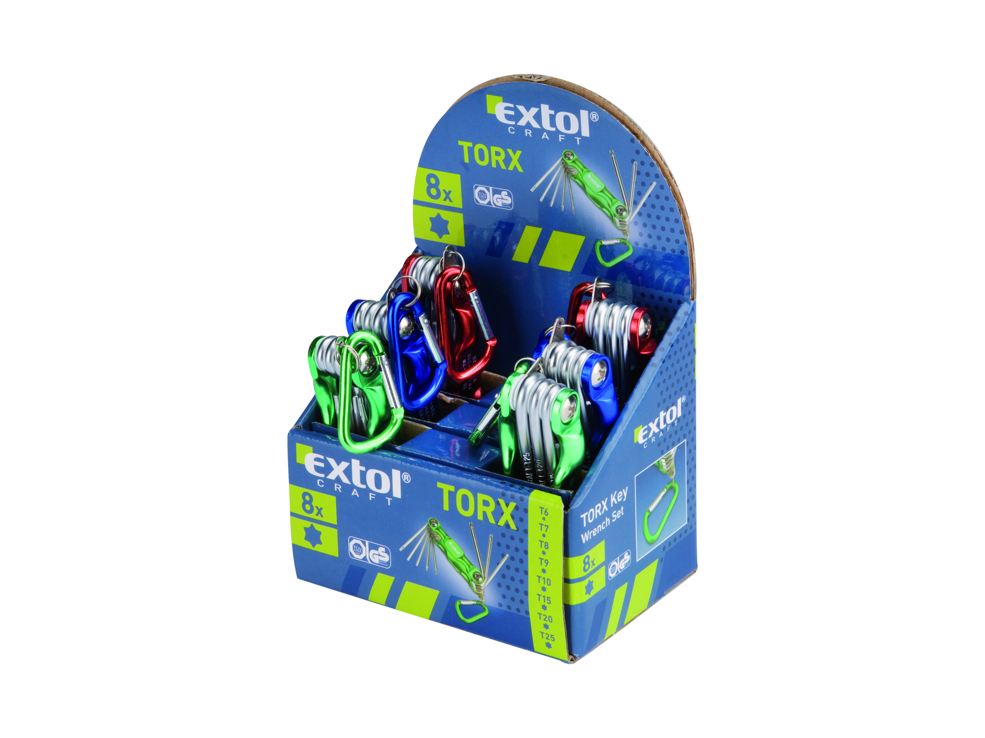 SET LLAVES TIPO TORX 8 PZS - Imagen 3