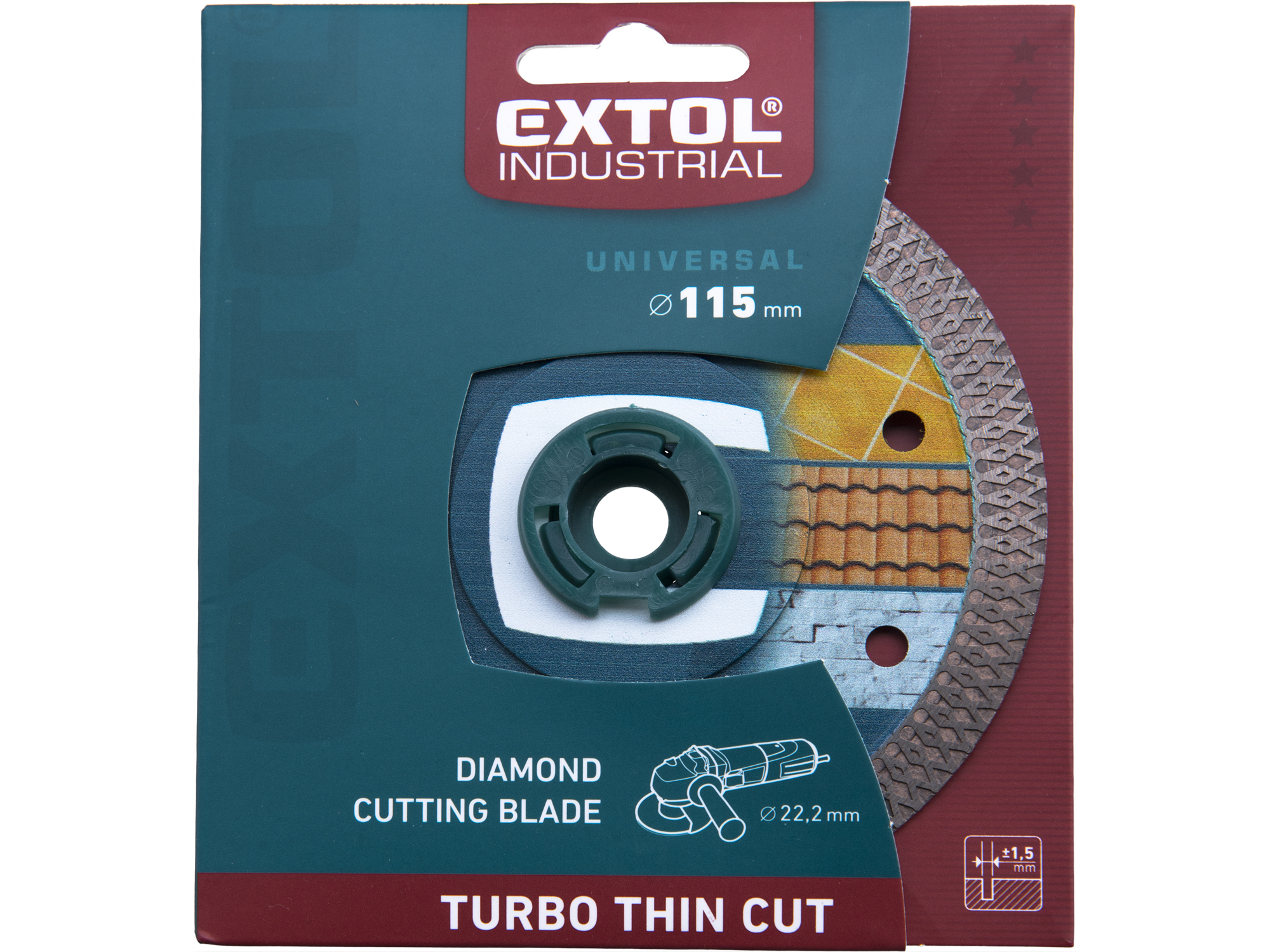 DISCO DIAMANTADO DE CORTE FINO TURBO - Imagen 1