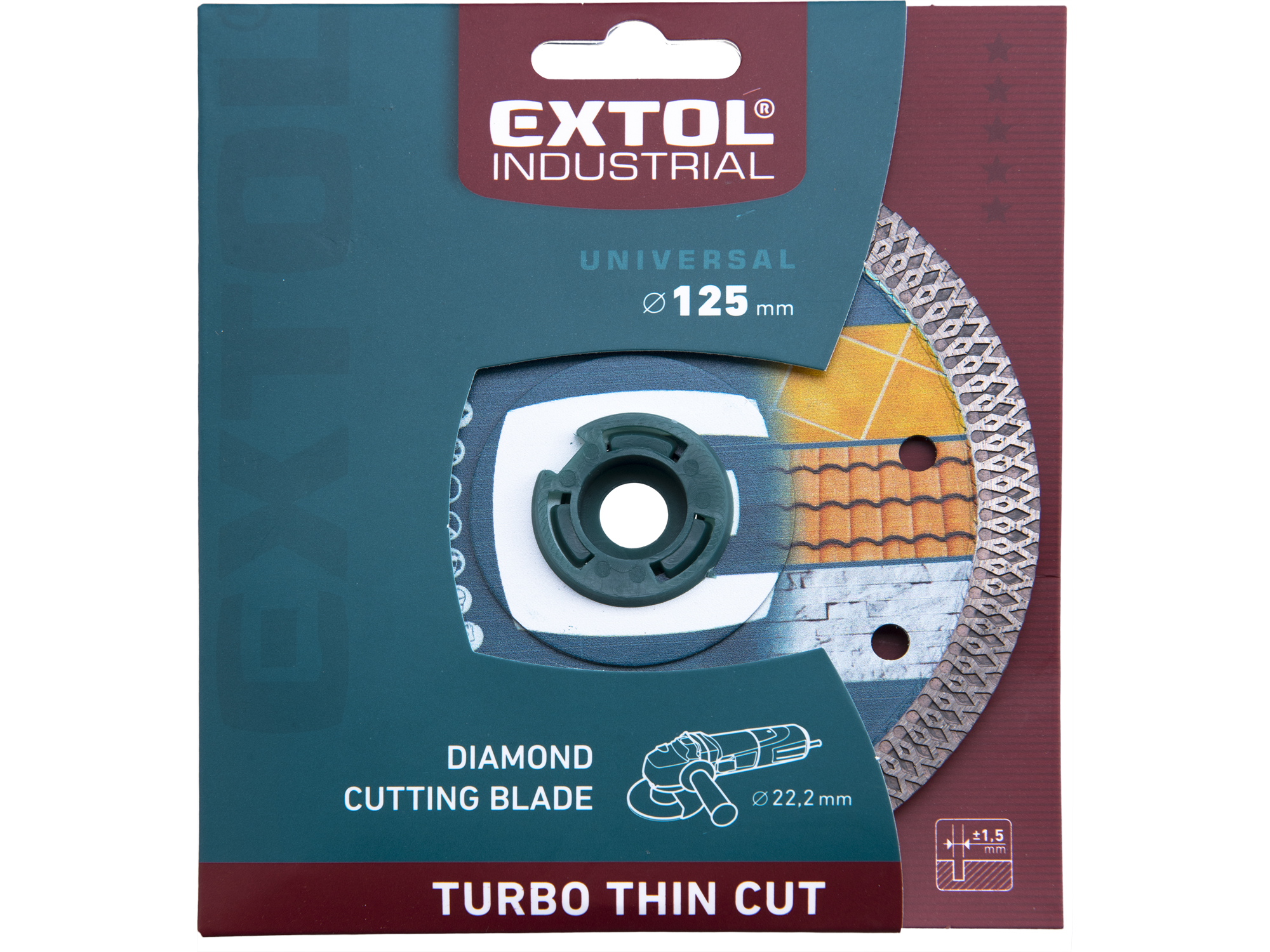 DISCO DIAMANTADO DE CORTE FINO TURBO - Imagen 1