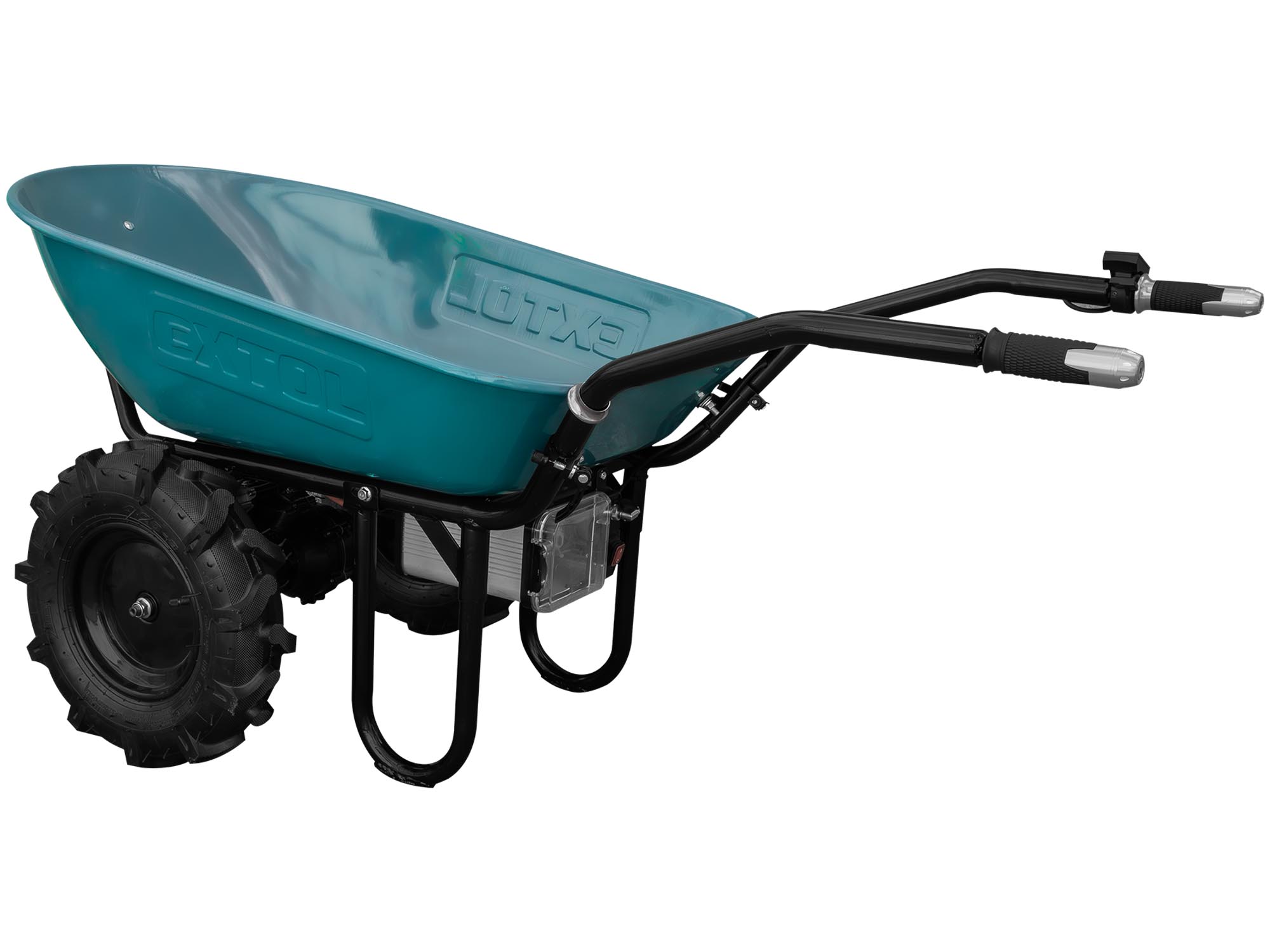 CARRETA ELECTRICA EXTOL INDUSTRIAL 100L 260KG - Imagen 2