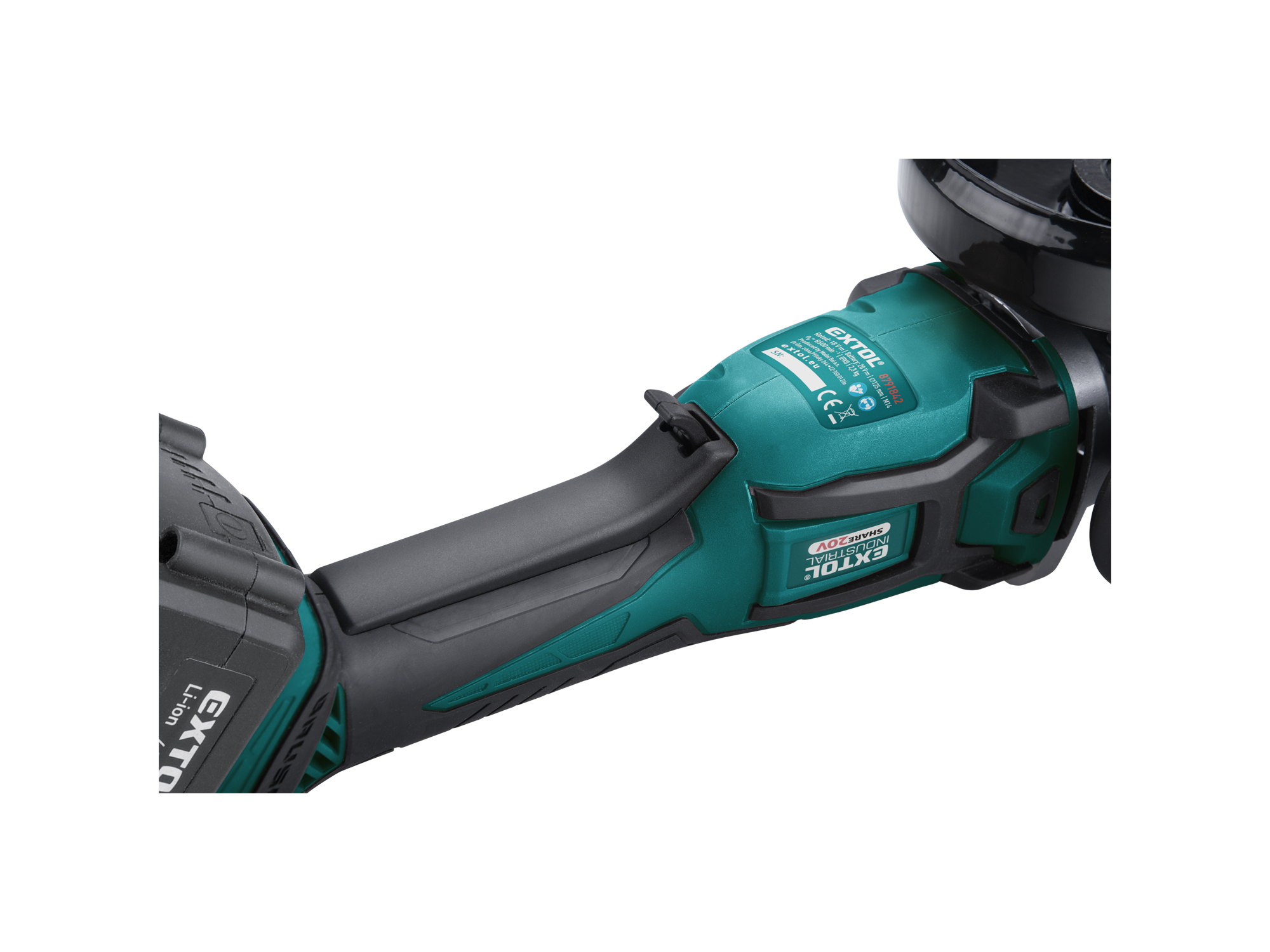 ESMERIL ANGULAR INALAMBRICO 5", 20V UNA BATERIA 4.0Ah Y UN CARGADOR - Imagen 2