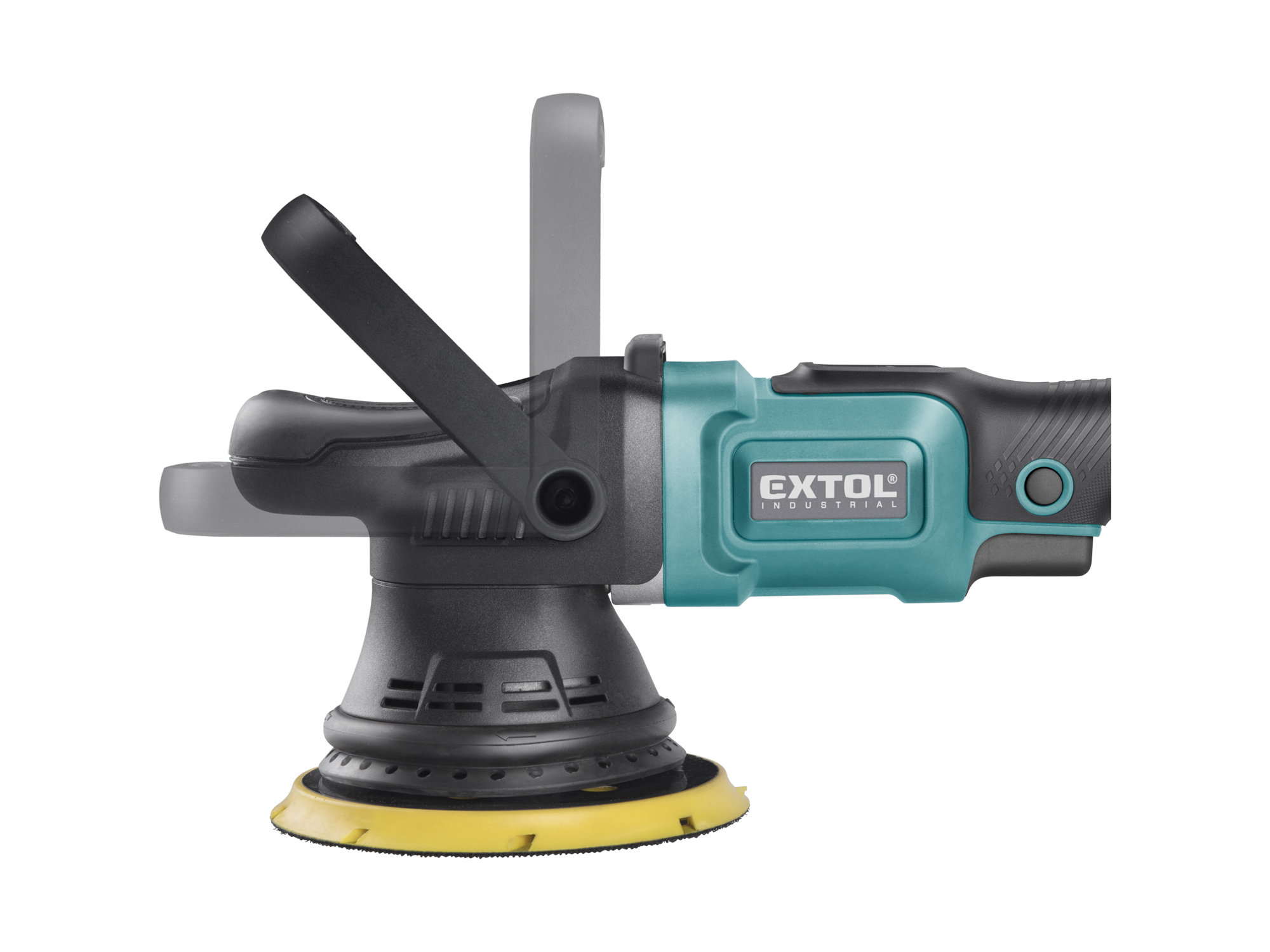 Pulidora Automotriz Sin Carbones Extol Industrial 20V 5" 1 Cargador 1 Bateria 6 Vel - Imagen 4