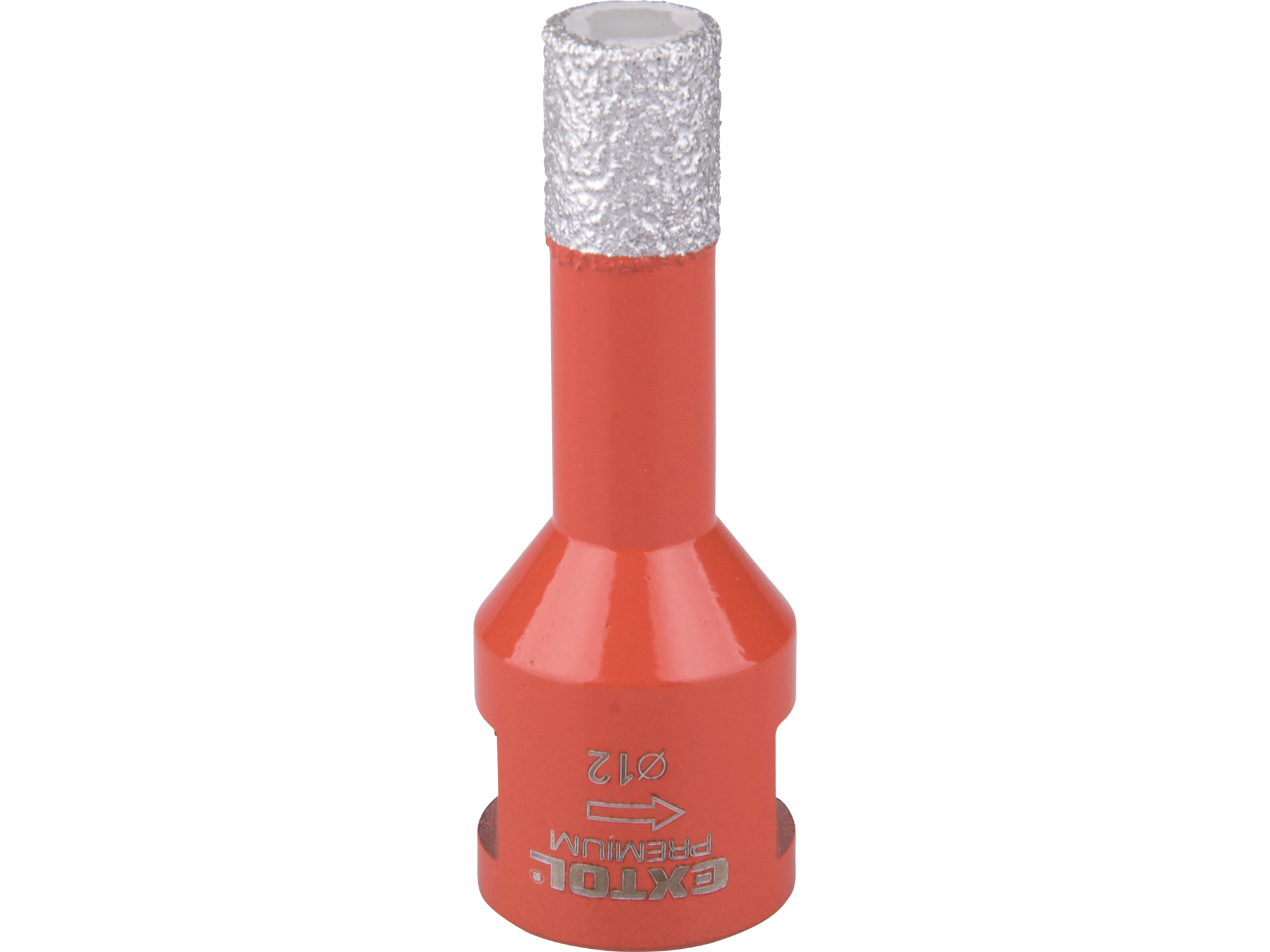 PUNTA DE DIAMANTE SOLDADA P/ PULIDORA, Ã˜ 10MM, LARGO 12MM, DIAMANTE P35-40, M14