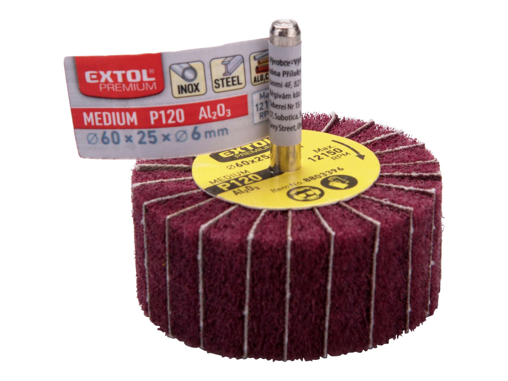 CEPILLO MIL HOJAS FIELTRO Ø 60X25X6MM - Imagen 1