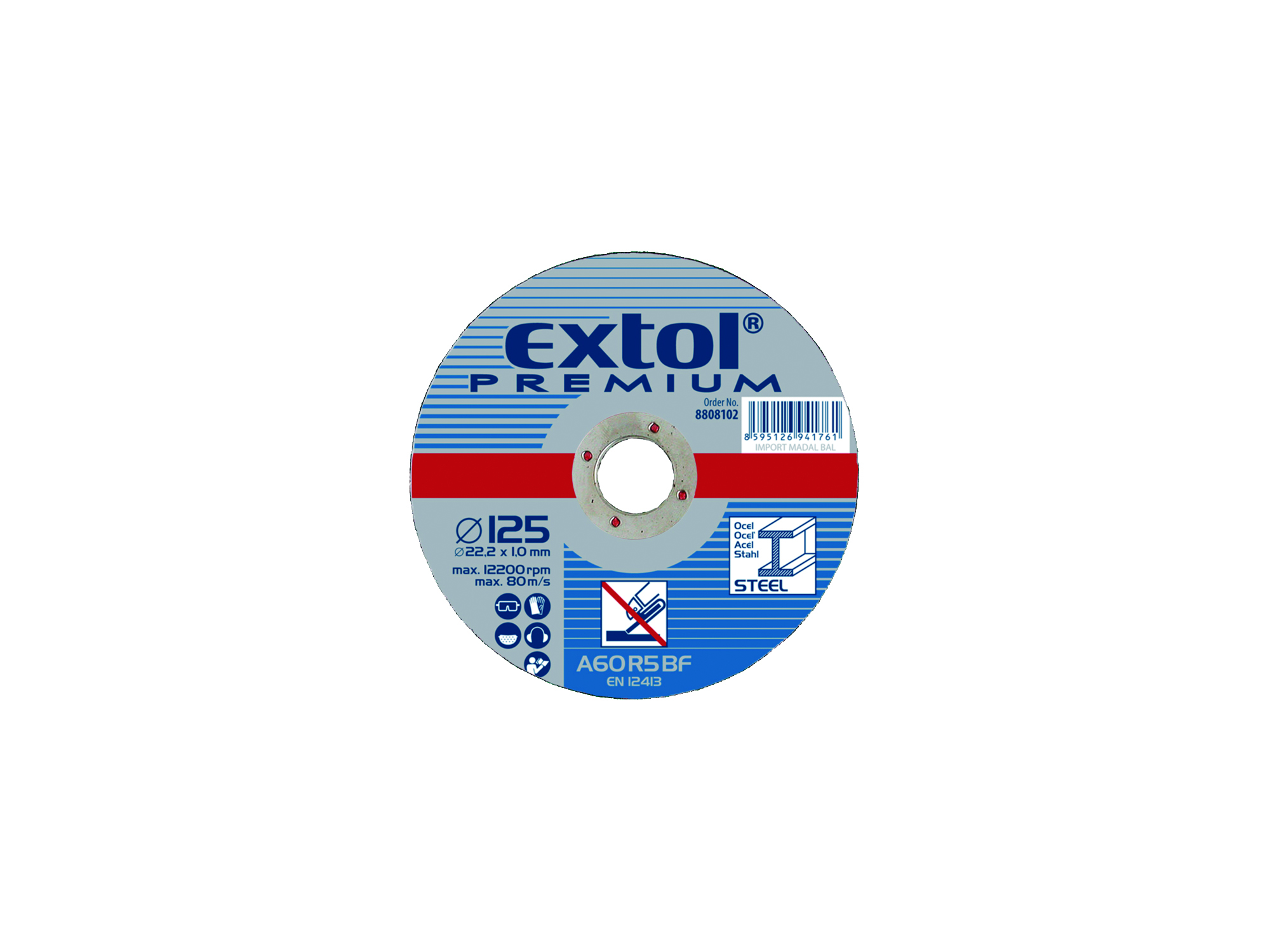 Disco De Corte Para Metal 5"