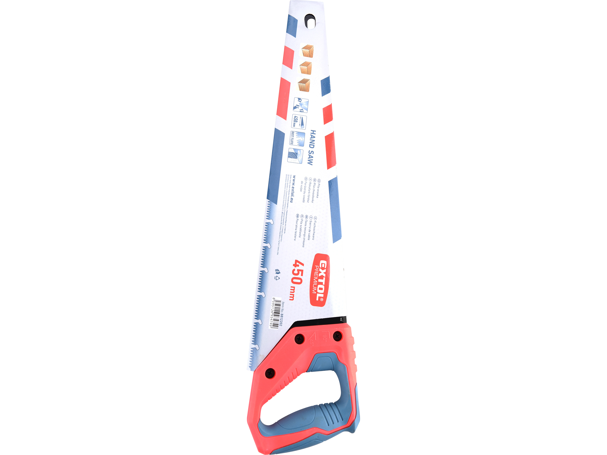 Serrucho De Mano Extol Premium 450Mm Mango Ergonomico - Imagen 1