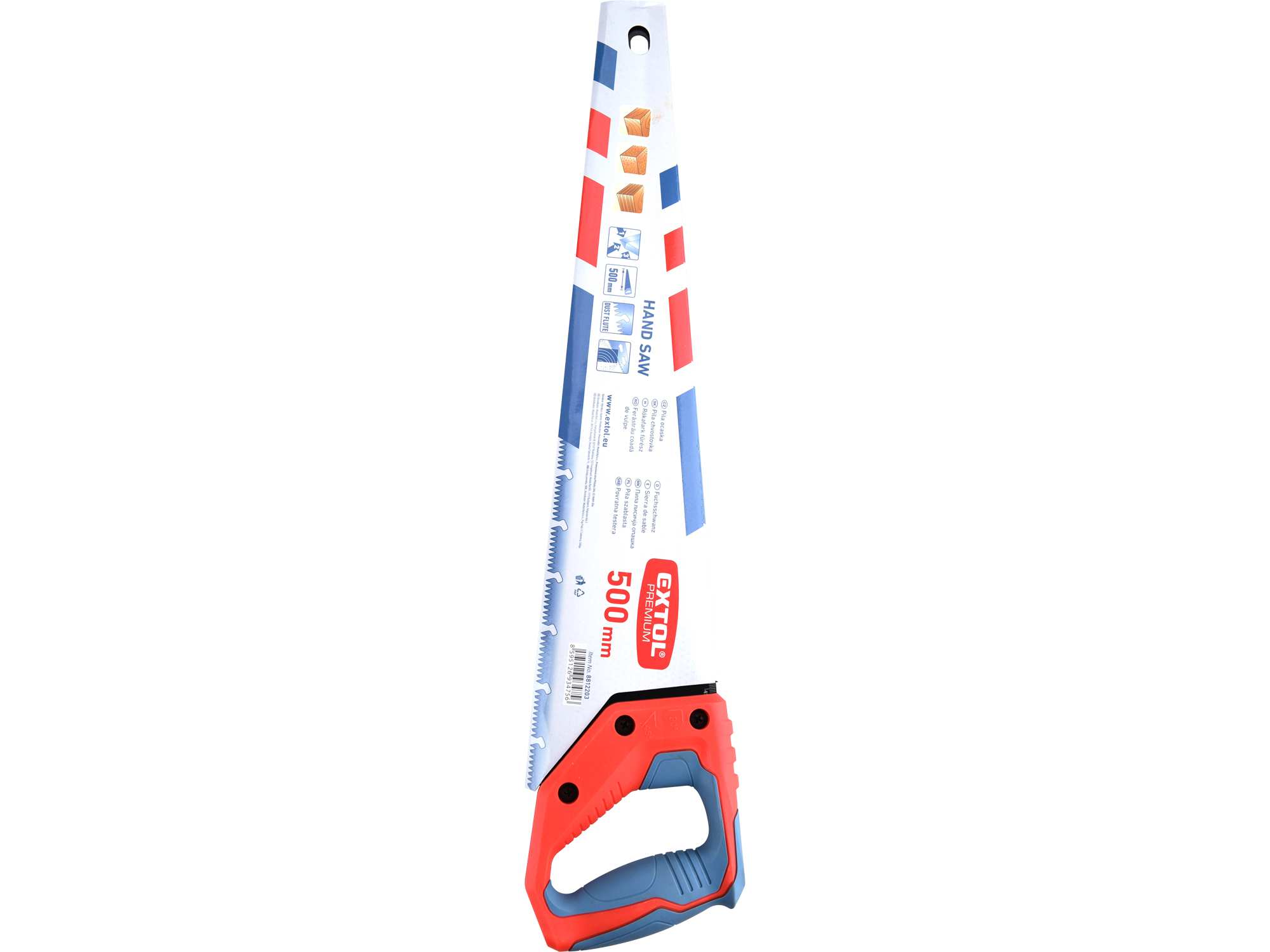 Serrucho De Mano Extol Premium 500Mm Mango Ergonomico - Imagen 1