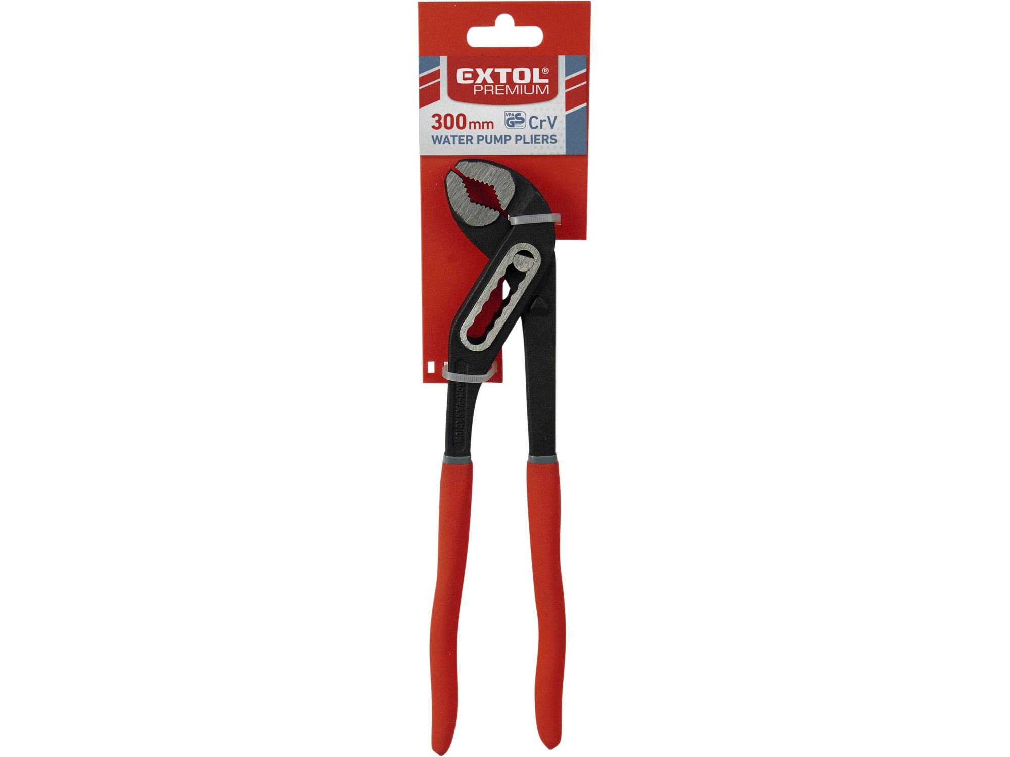 ALICATE ARTICULADO 300MM EXTOL PREMIUM, CrV - Imagen 1