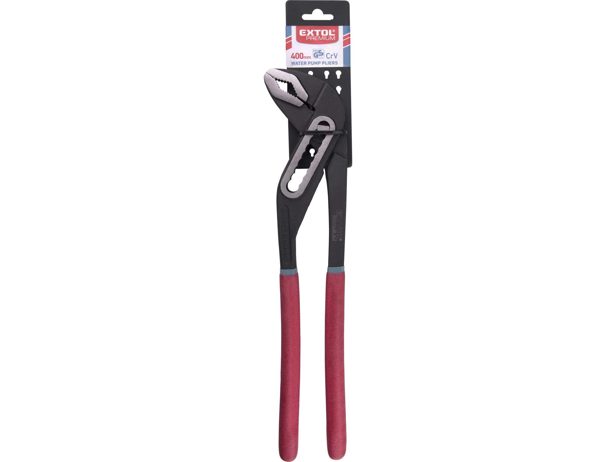 ALICATE ARTICULADO 400MM EXTOL PREMIUM, CrV - Imagen 1