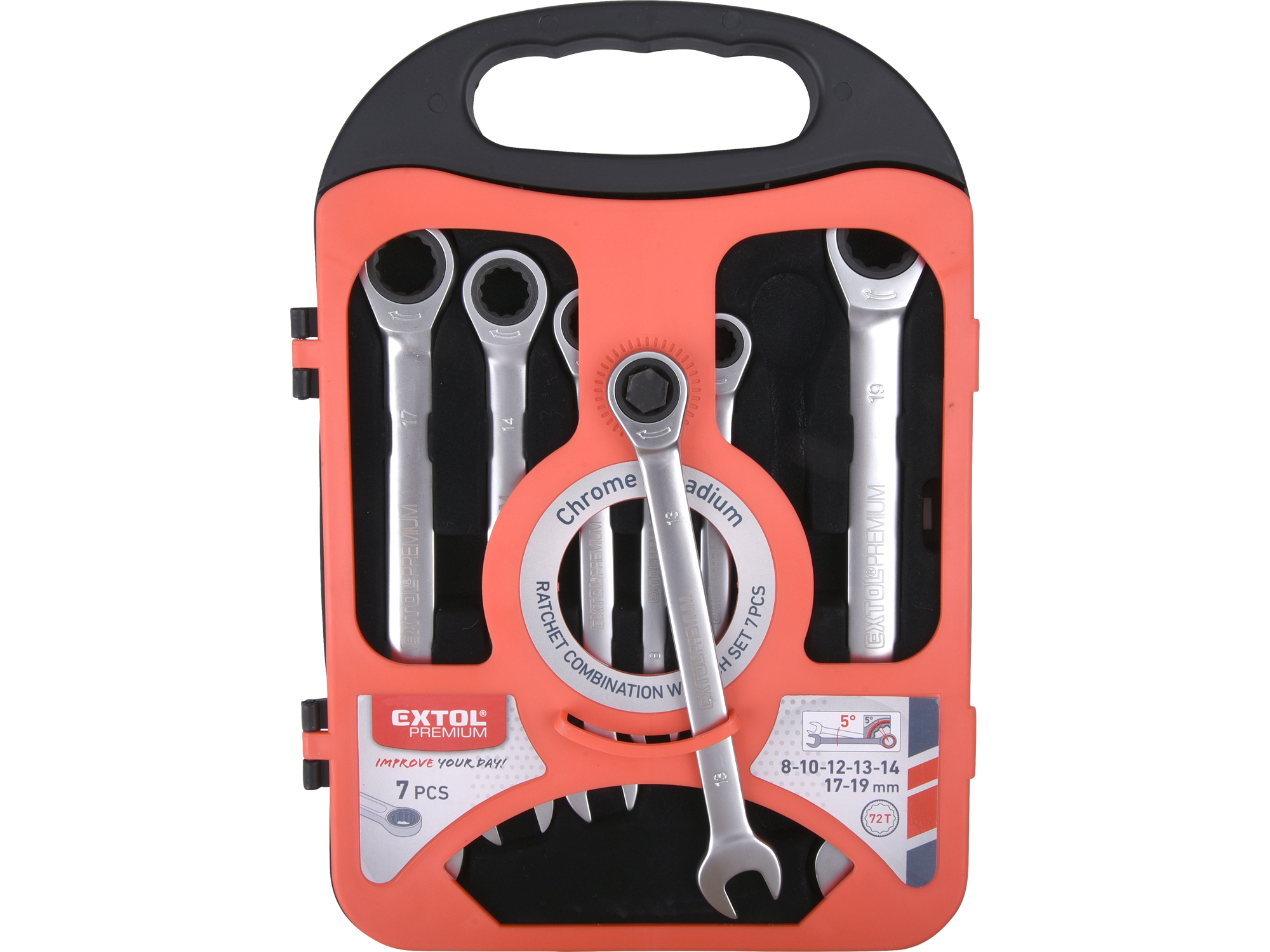 SET DE LLAVES TIPO RATCH 7 PZS - Imagen 1