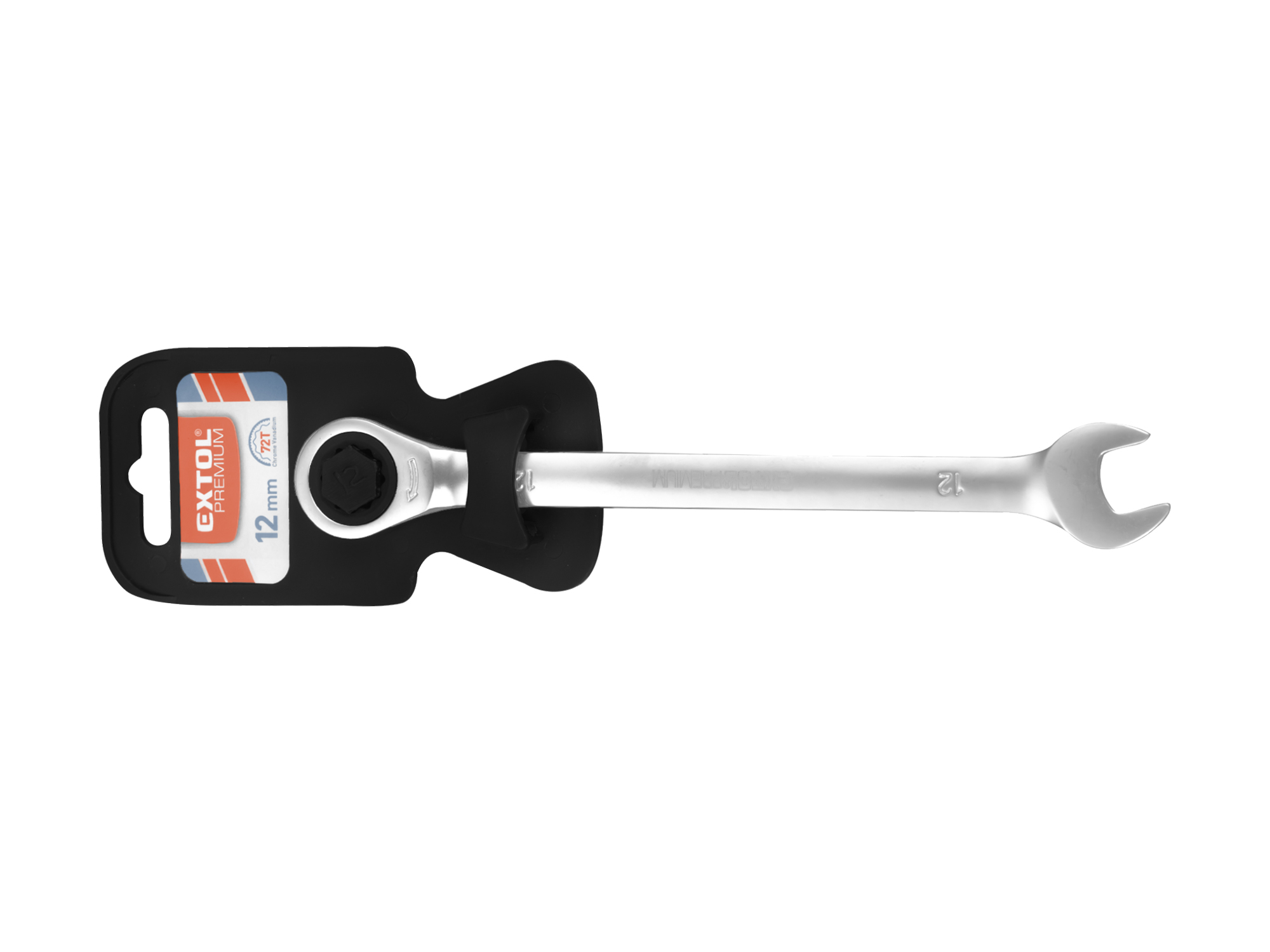 LLAVE COLA CORONA TIPO RATCH 12MM CRV EXTOL PREMIUM