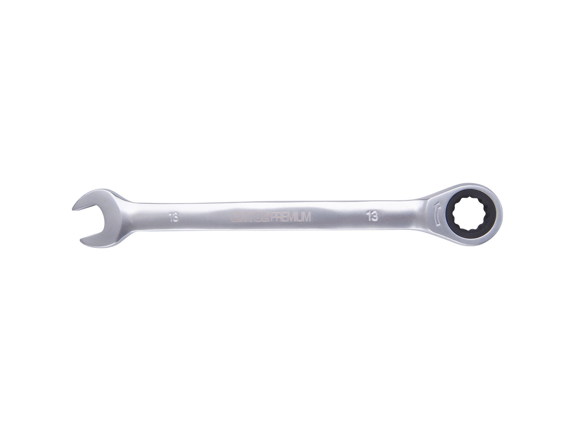 LLAVE COLA CORONA TIPO RATCH 13MM CRV EXTOL PREMIUM