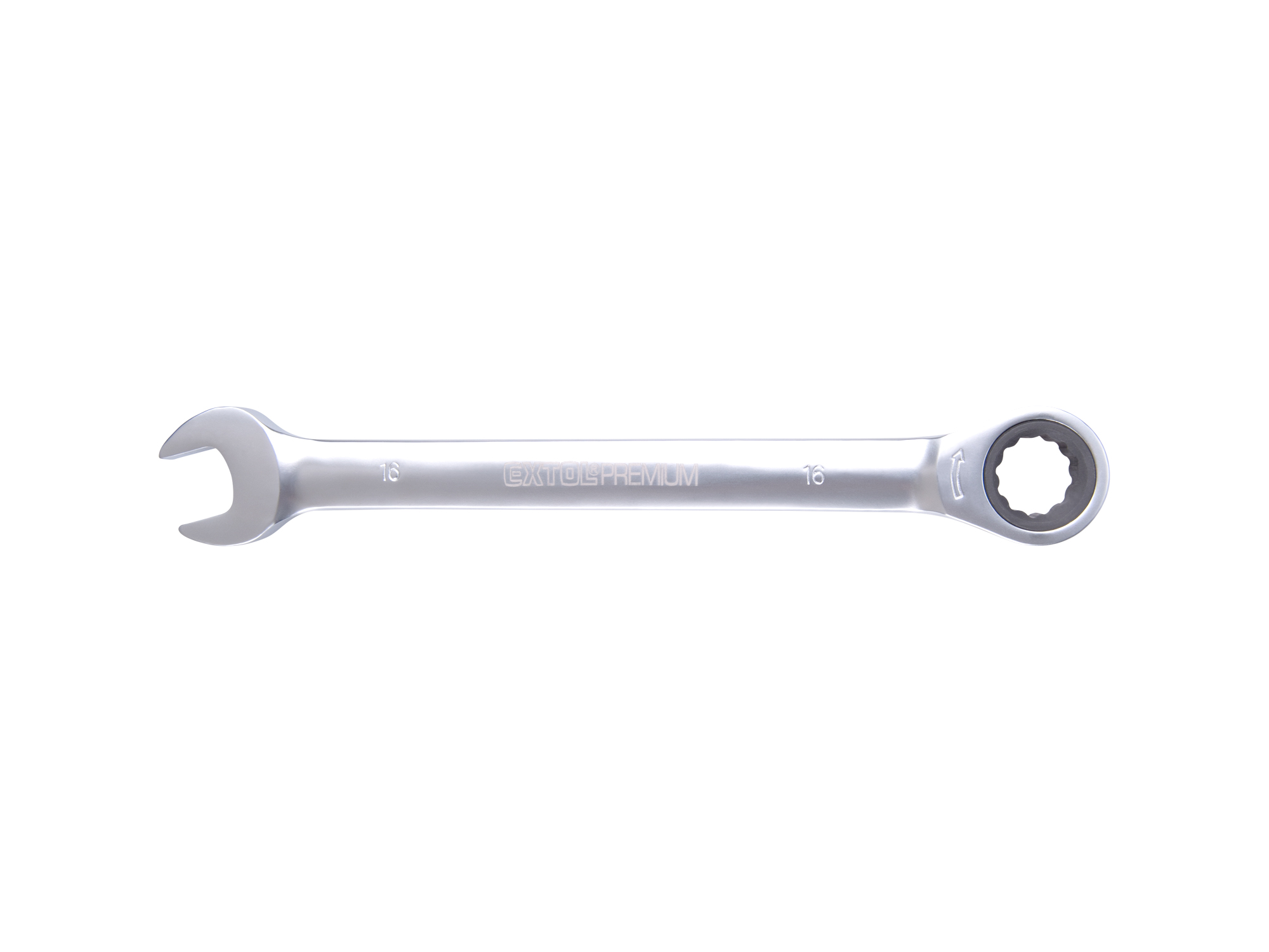 LLAVE COLA CORONA TIPO RATCH 16MM CRV EXTOL PREMIUM