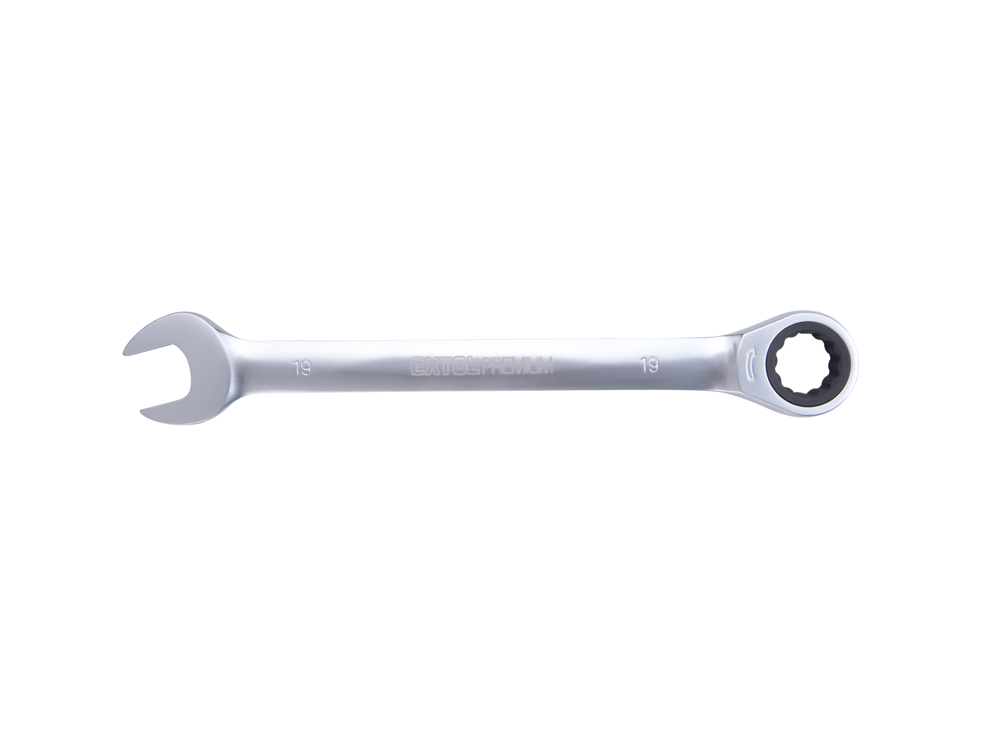 LLAVE COLA CORONA TIPO RATCH 19MM CRV EXTOL PREMIUM