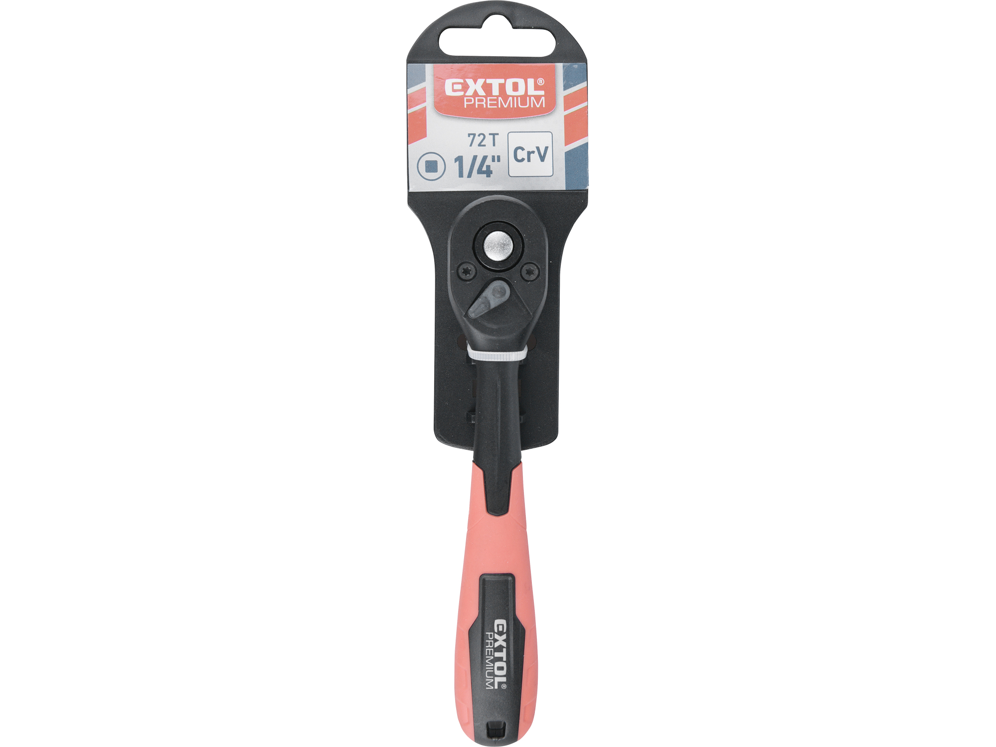 LLAVE RATCH 1/4 L 150MM, 72 DIENTES, RECUBIERTA PLASTICA" - Imagen 3