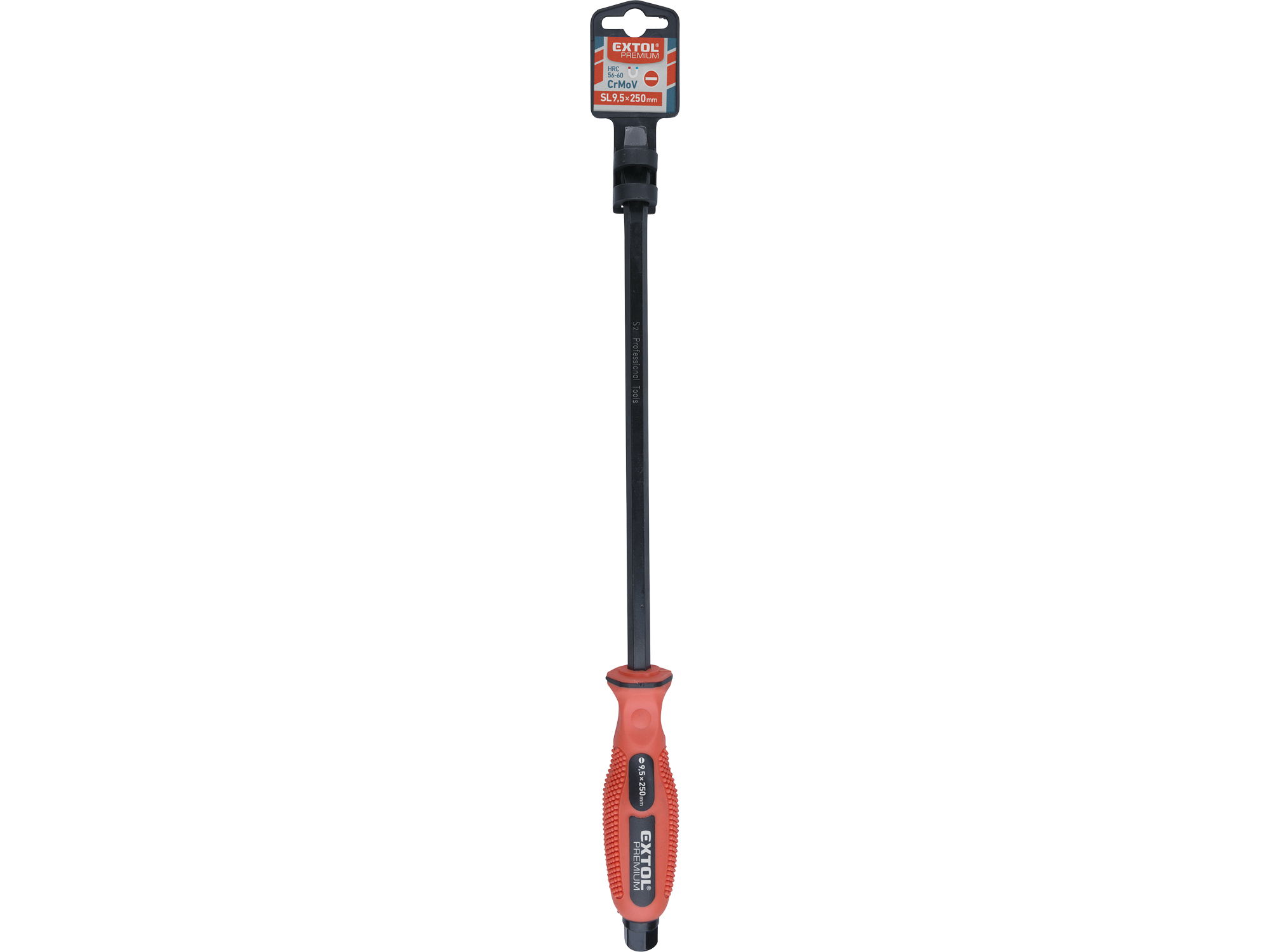 DESARMADOR DE GOLPE PLANO 9.5X250mm EXTOL PREMIUM - Imagen 1