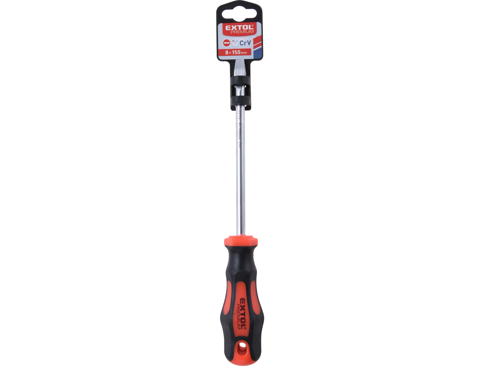 Desatornillador Plano Ep (-) 8X125Mm Crv - Imagen 1