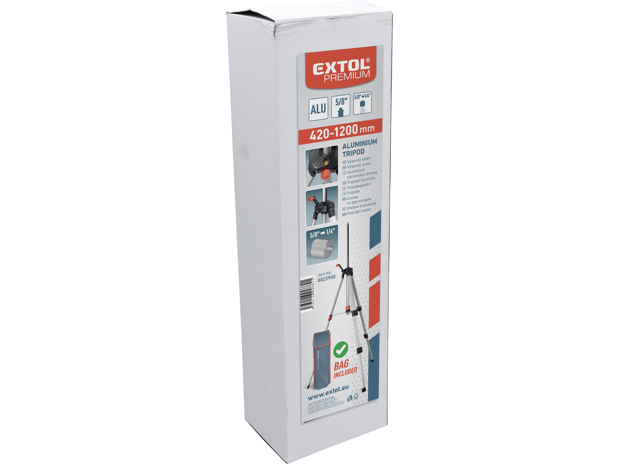 TRIPODE RETRACTIL PARA NIVEL Y METRO LASER 1200MM ALTO - Imagen 5