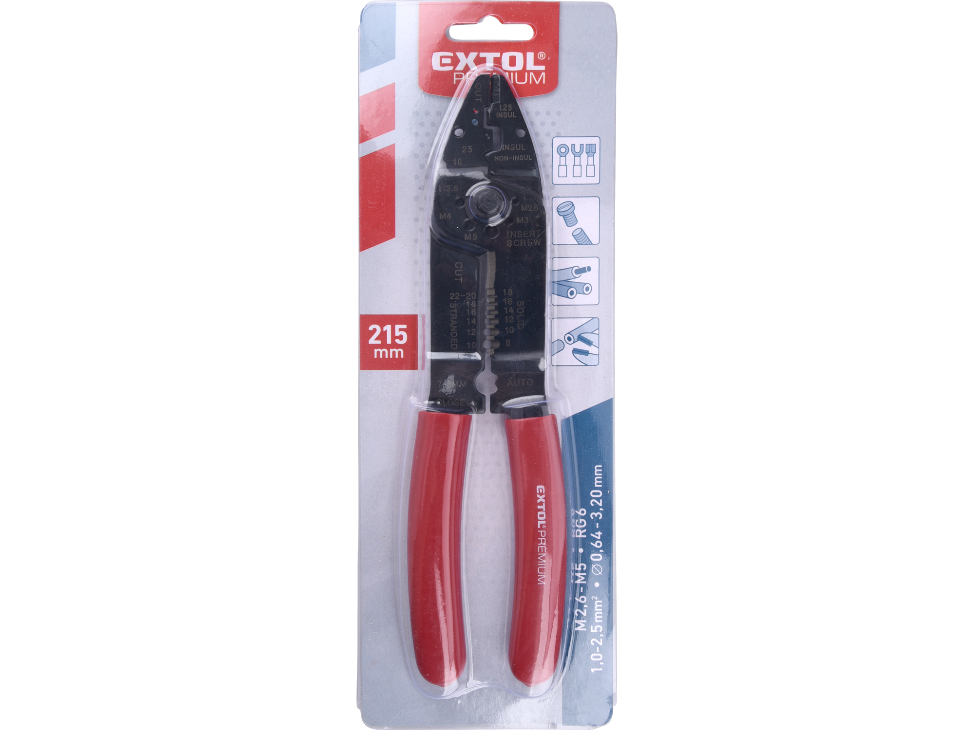 PINZA MULTIUSOS PARA ELECTRICISTA 215MM - Imagen 1