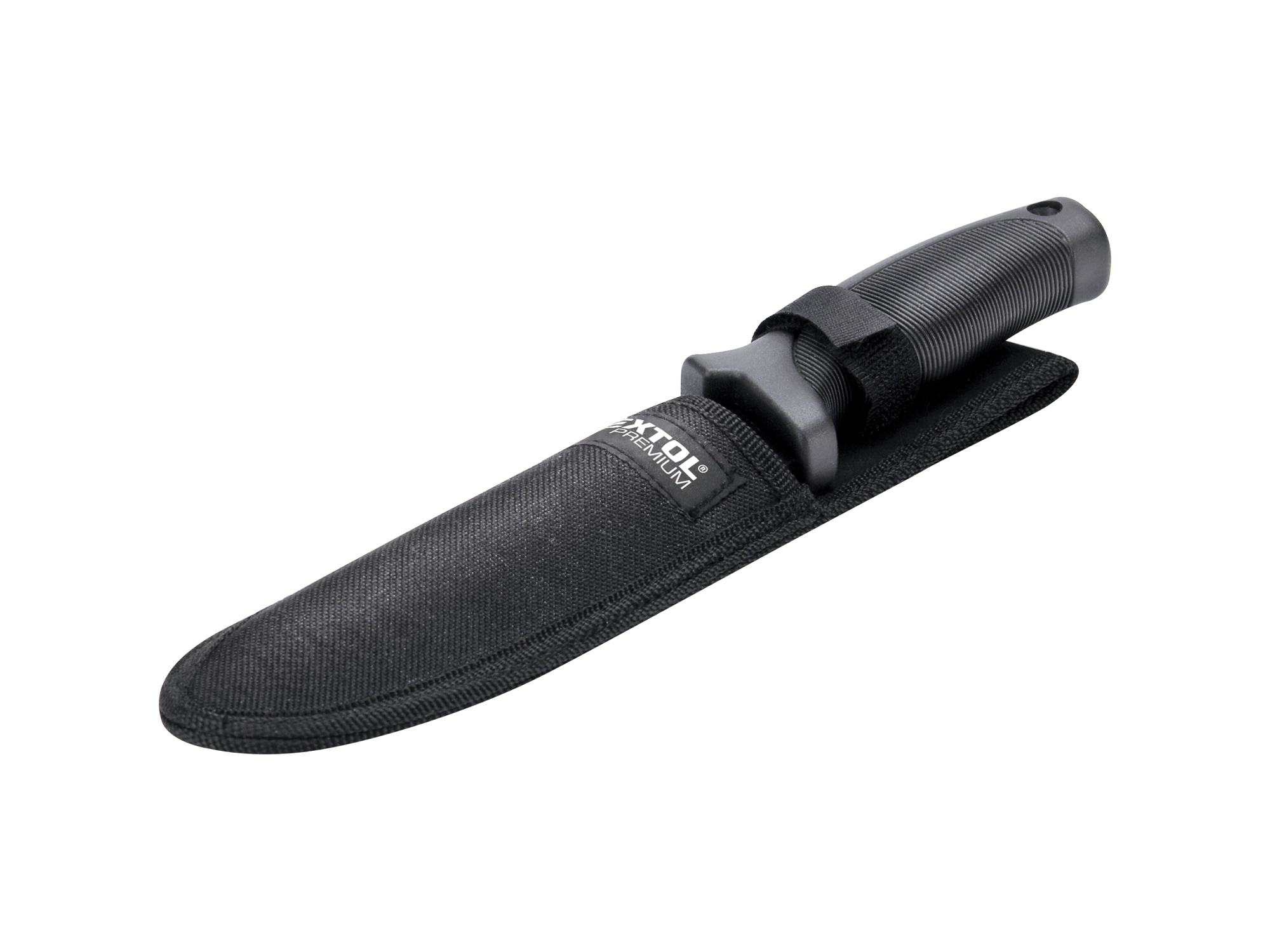 Cuchillo De Caza Negro Ep Acero Inox 290Mm Con Esetuche - Imagen 1