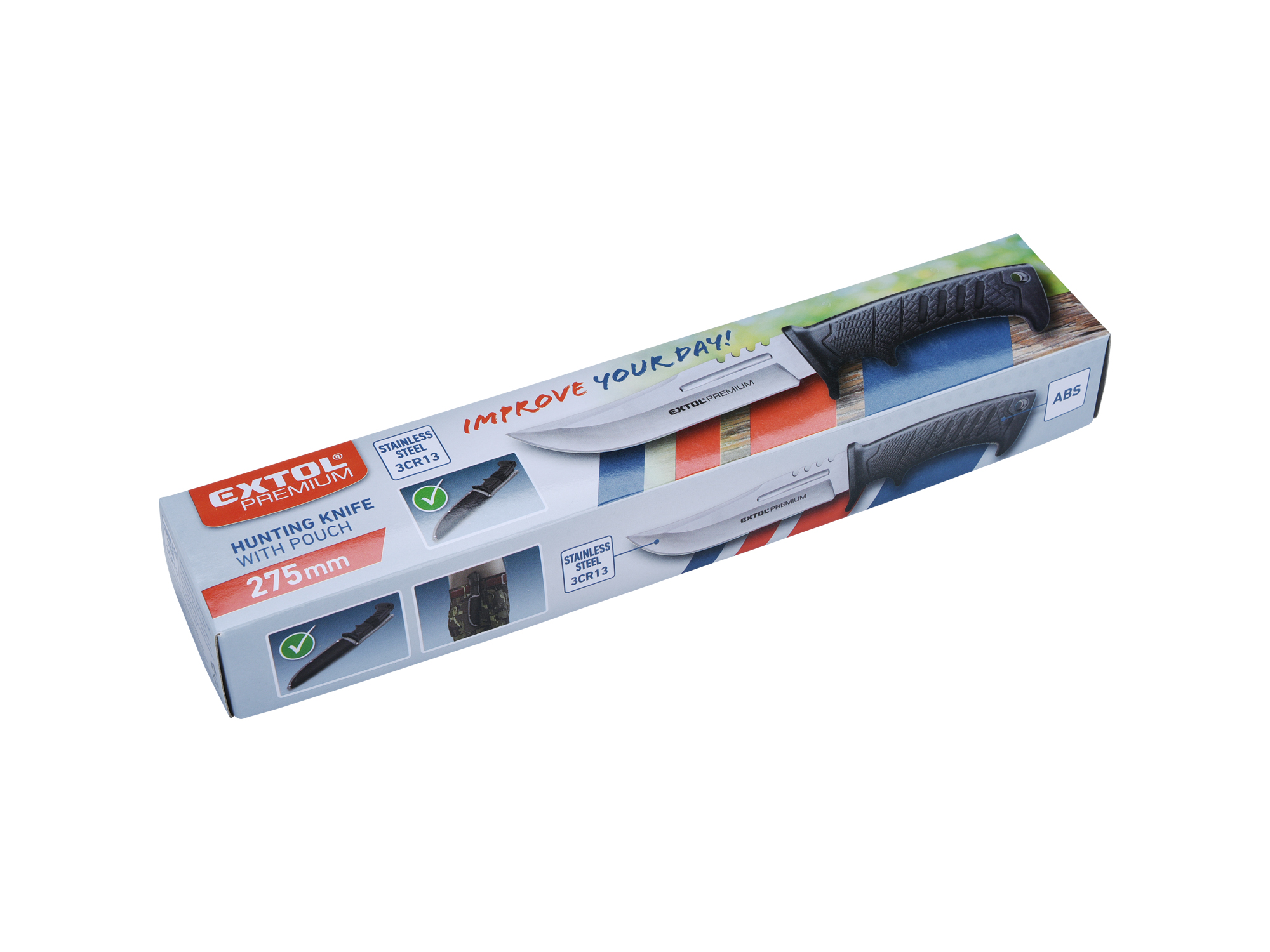 CUCHILLO DE CAZA INOX 275MM - Imagen 4