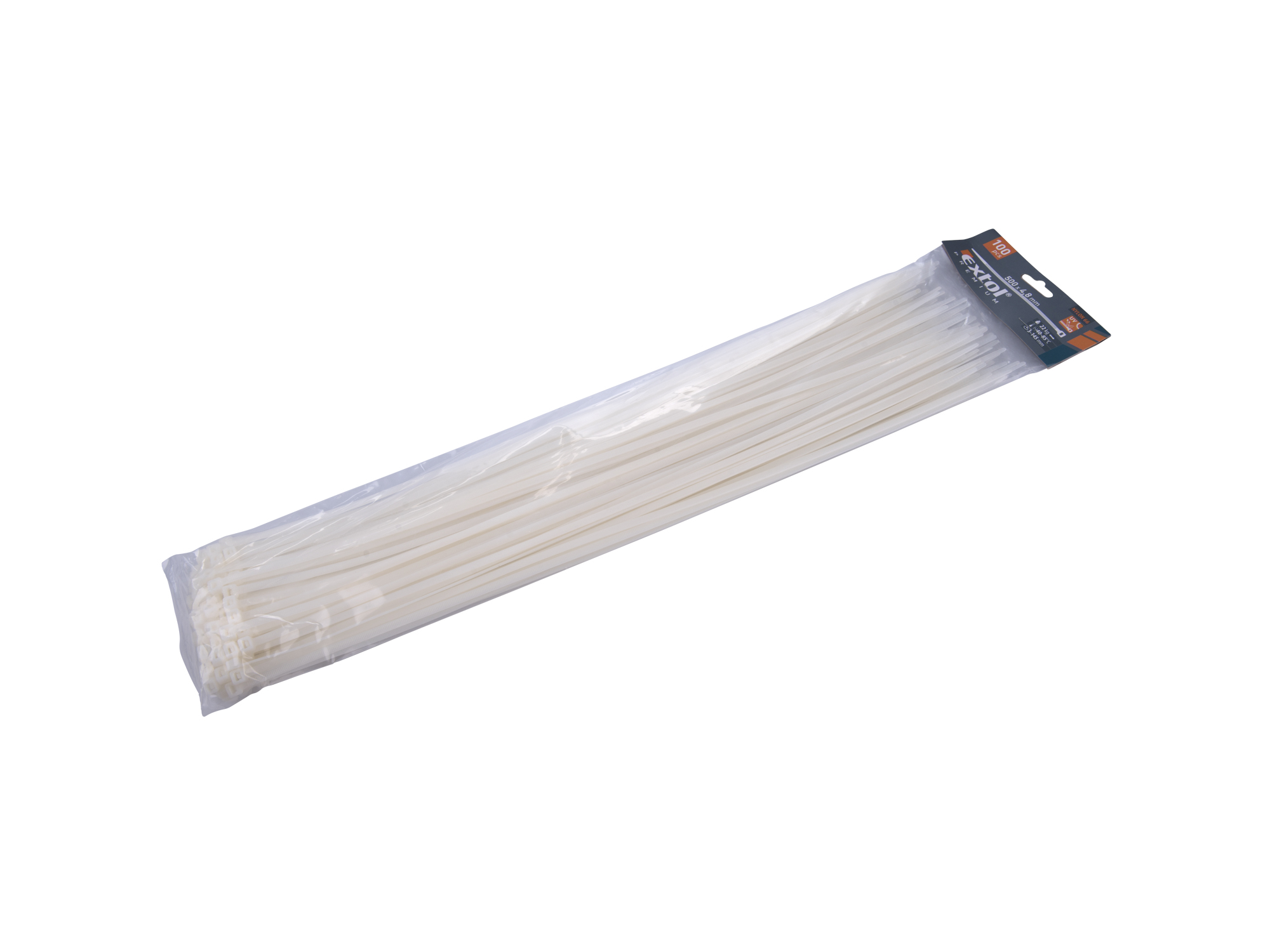 CINCHO PLÁSTICO BLANCOS 100 PZS