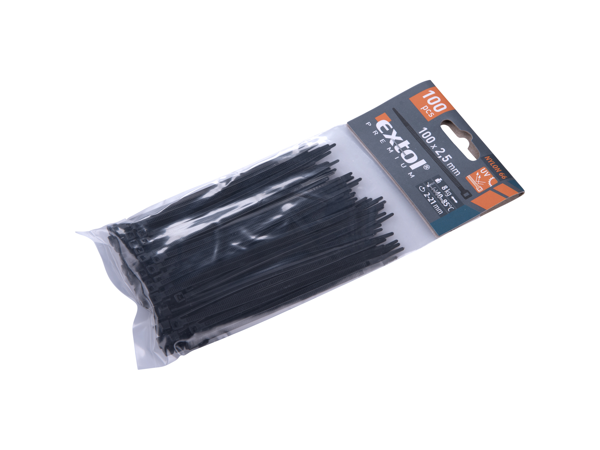 CINCHOS PLÁSTICOS NEGROS 100 PZS