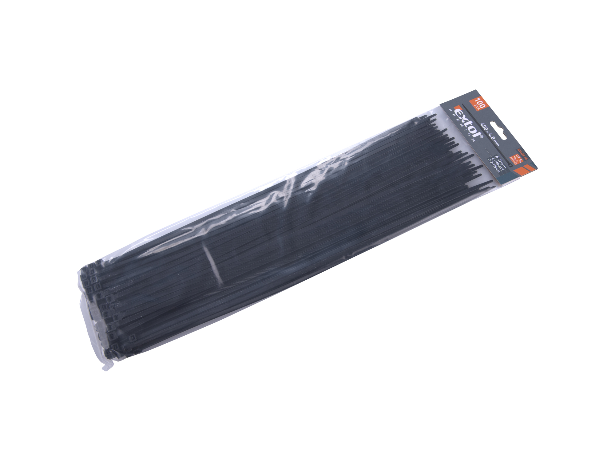 CINCHOS PLÁSTICOS NEGROS 100 PZS