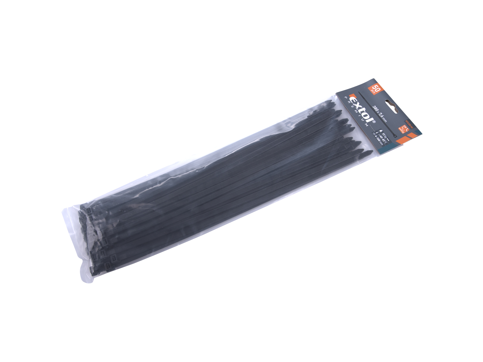 CINCHOS PLÁSTICOS NEGROS 50 PZS