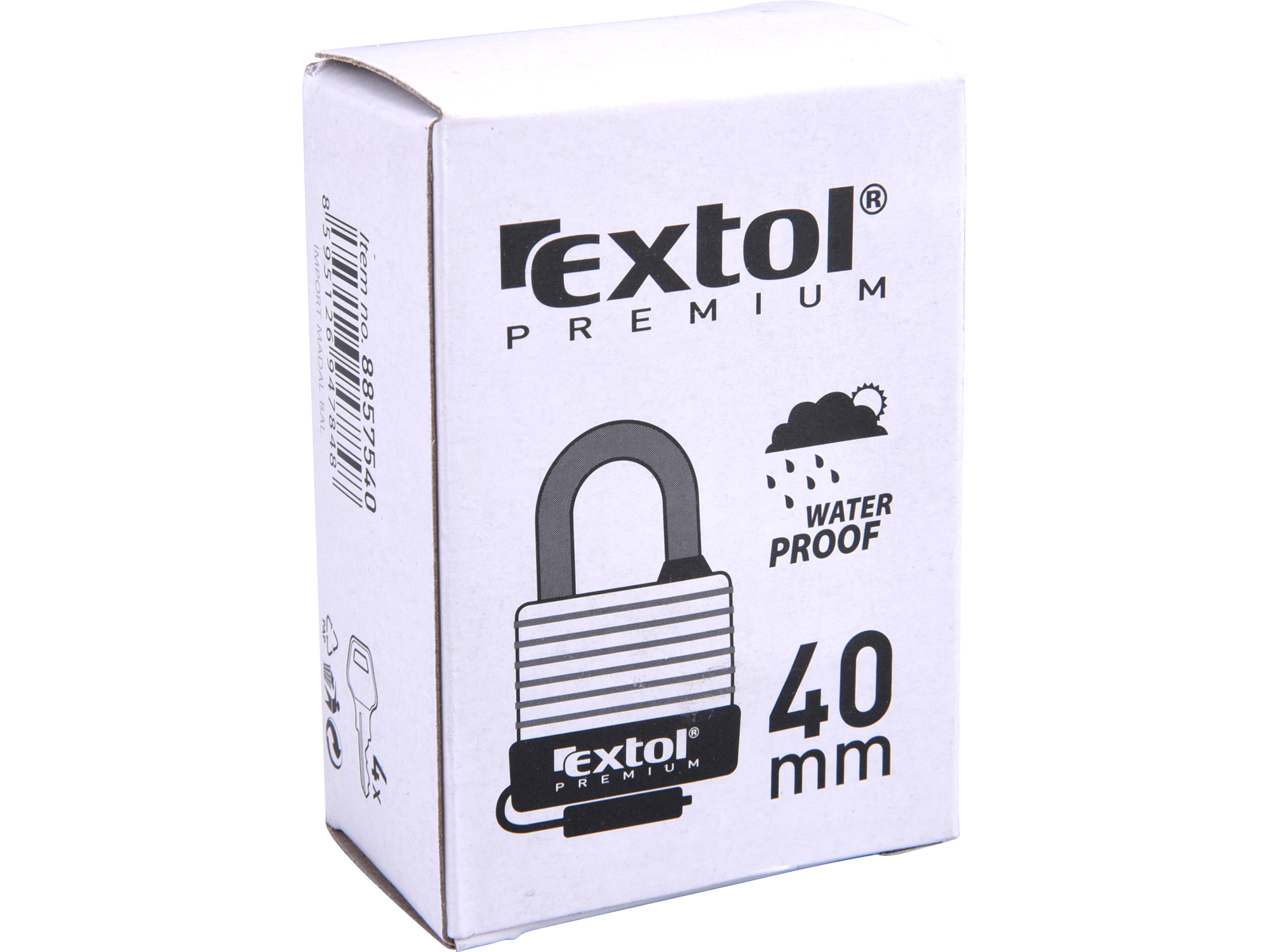 CANDADO LAMINADO IMPERMEABLE - Imagen 2