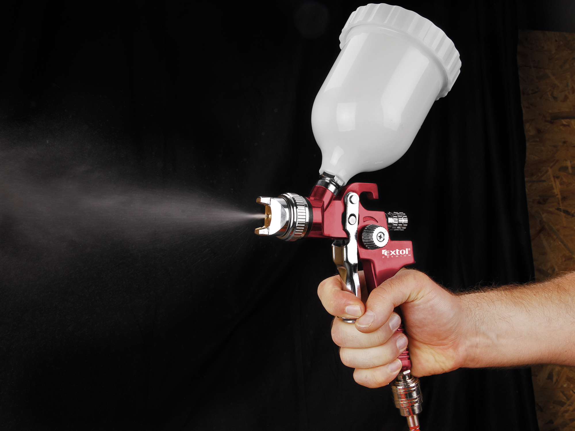 PISTOLA PARA PINTAR HVLP, 600ML - Imagen 1