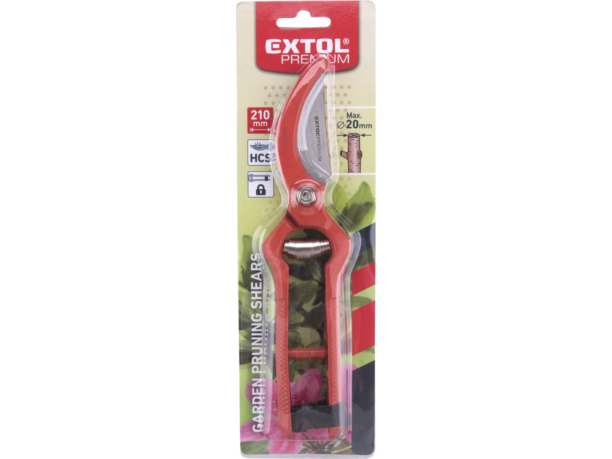 TIJERAS PARA PODAR 8 EXTOL PREMIUM" - Imagen 2