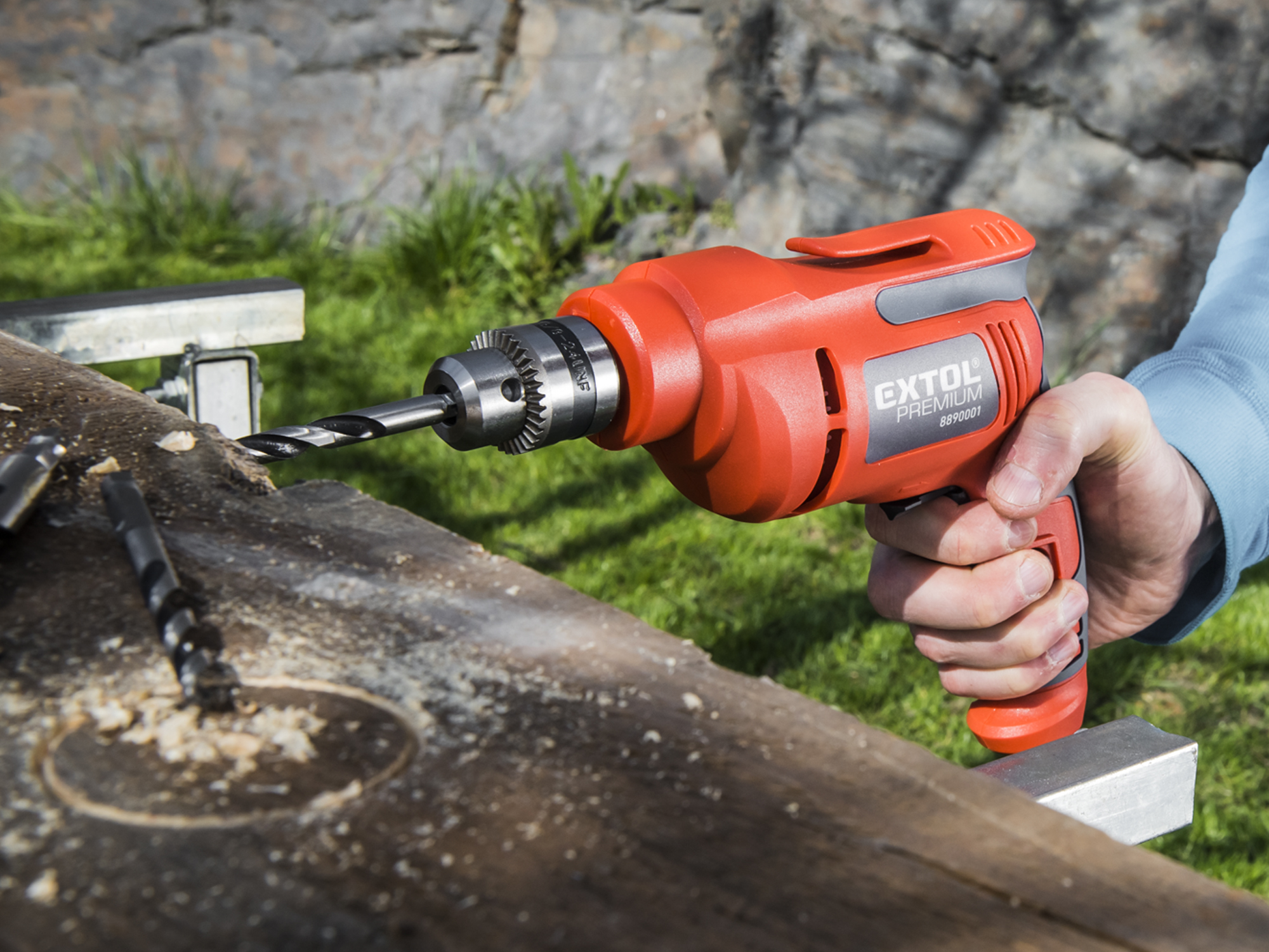 Barreno De Impacto Ep Alto Torque 450W 3/8" - Imagen 1
