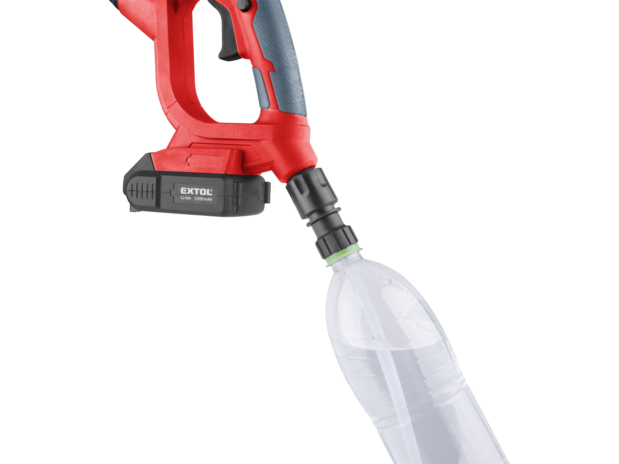 Hidrolavadora Presion 20V Ep Con Carbones, 6 Boquillas, 6Mts Manguera, 1 Cargadora 1 Bateria - Imagen 5