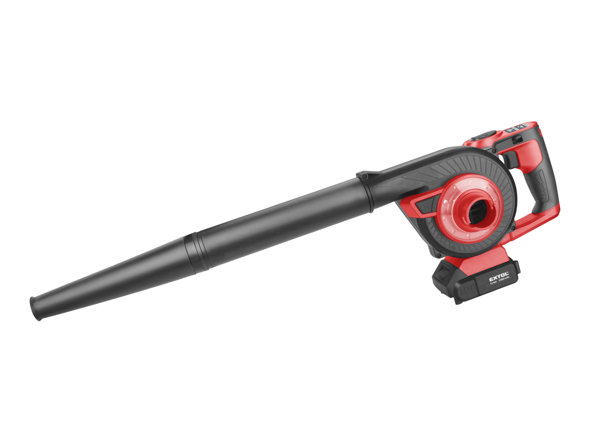 Soplador Y Aspirador 20V Extol Premium Con 1 Bateria Y 1 Cargador