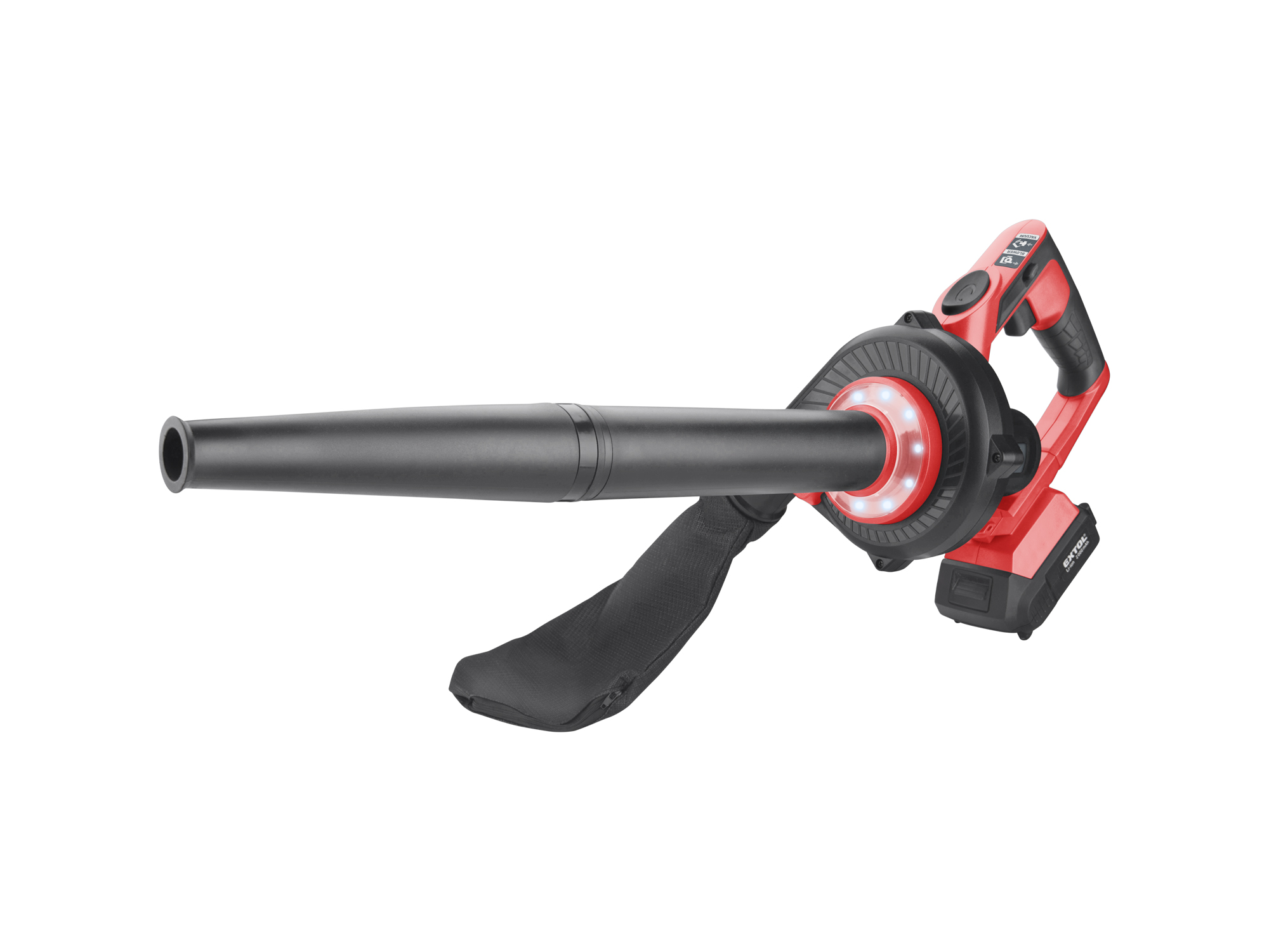 Soplador Y Aspirador 20V Extol Premium Con 1 Bateria Y 1 Cargador - Imagen 1