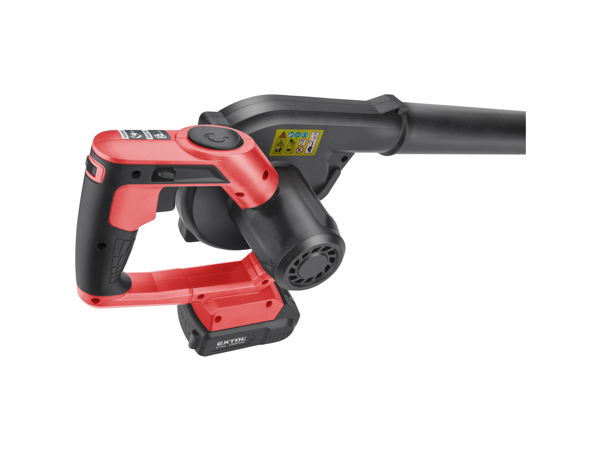 Soplador Y Aspirador 20V Extol Premium Con 1 Bateria Y 1 Cargador - Imagen 7