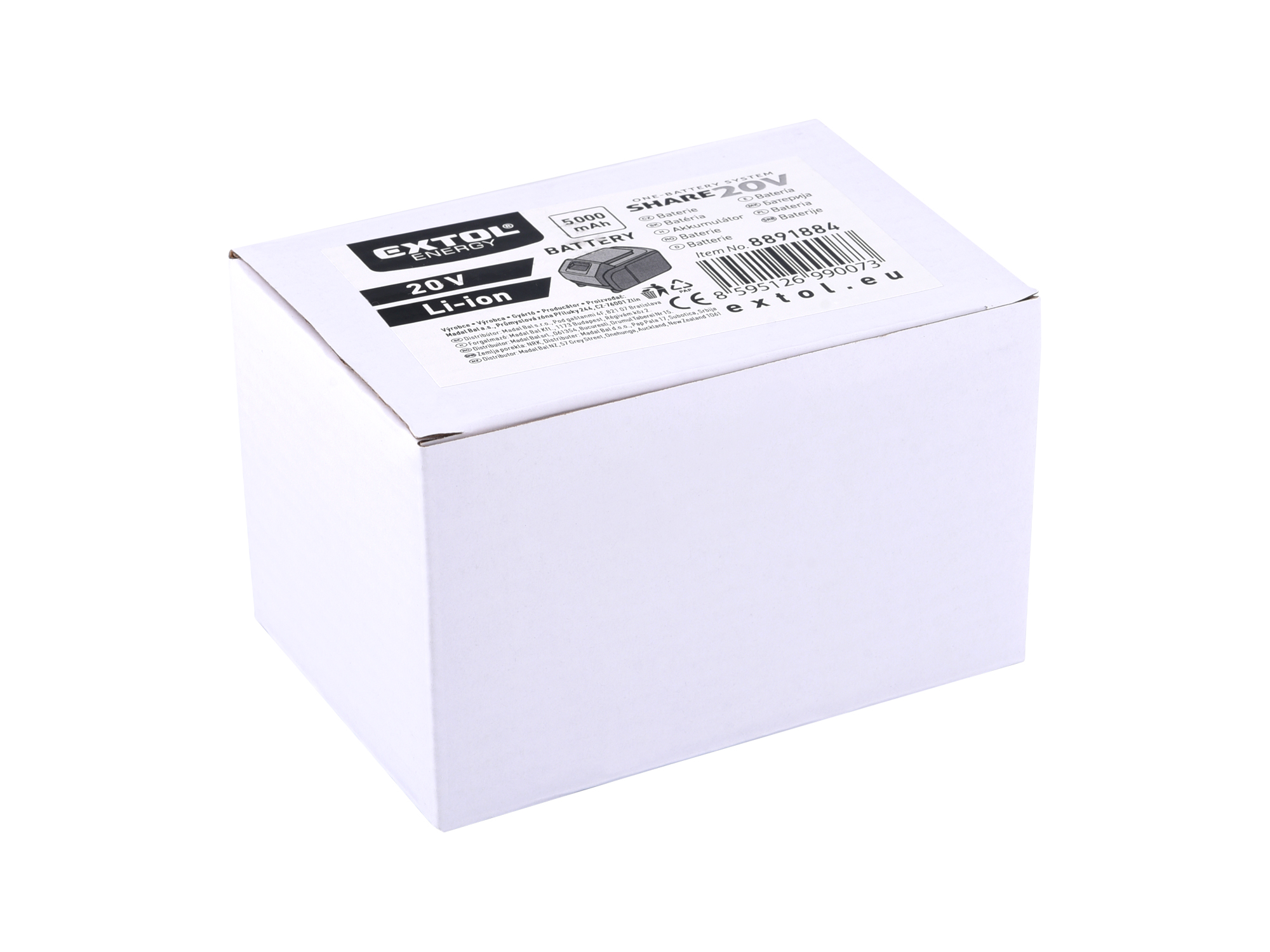 Bateria 20V Extol 5000Mah - Imagen 2