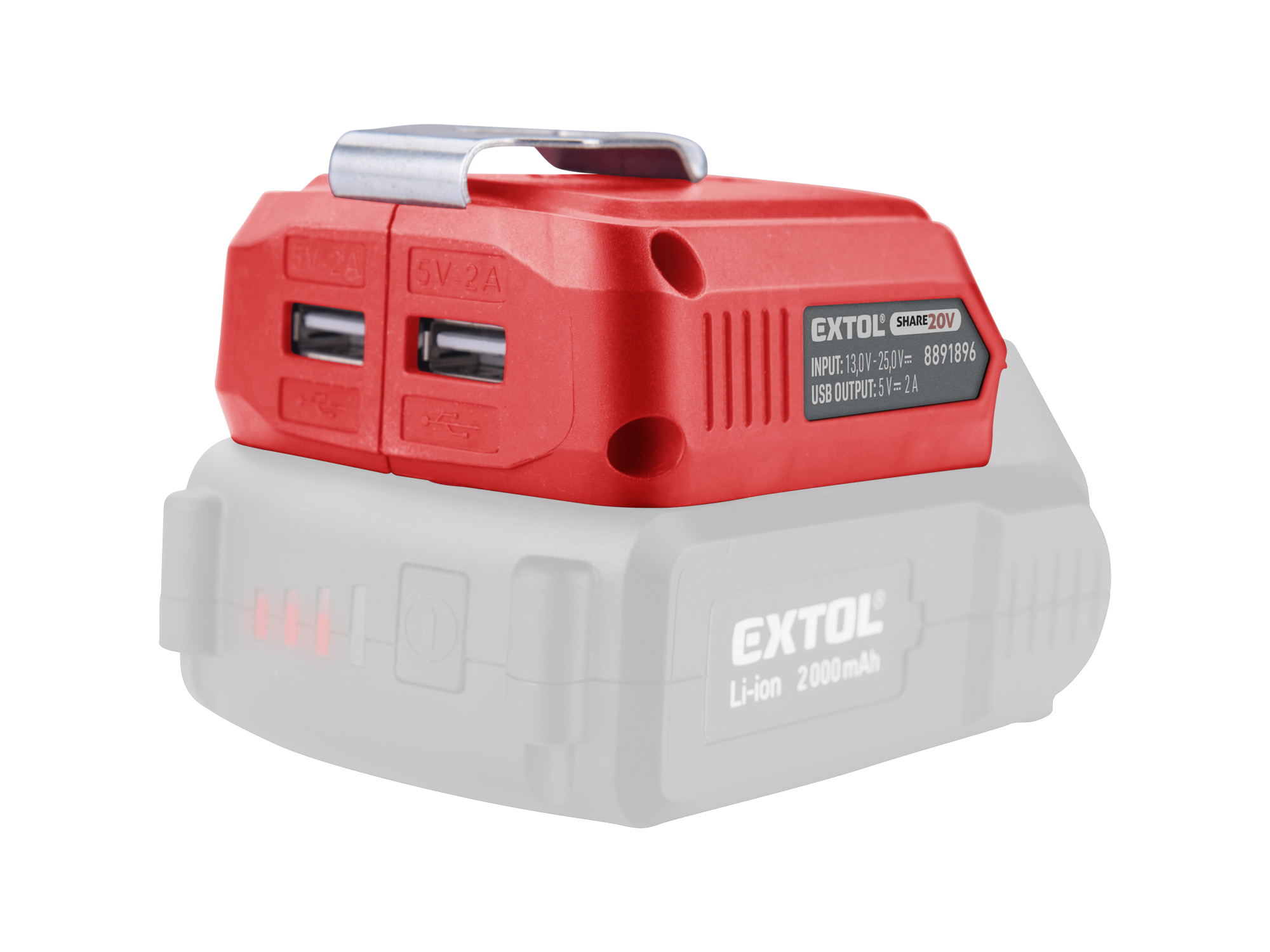 CARGADOR USB 20V, SIN BATERIA NI CARGADOR - Imagen 2