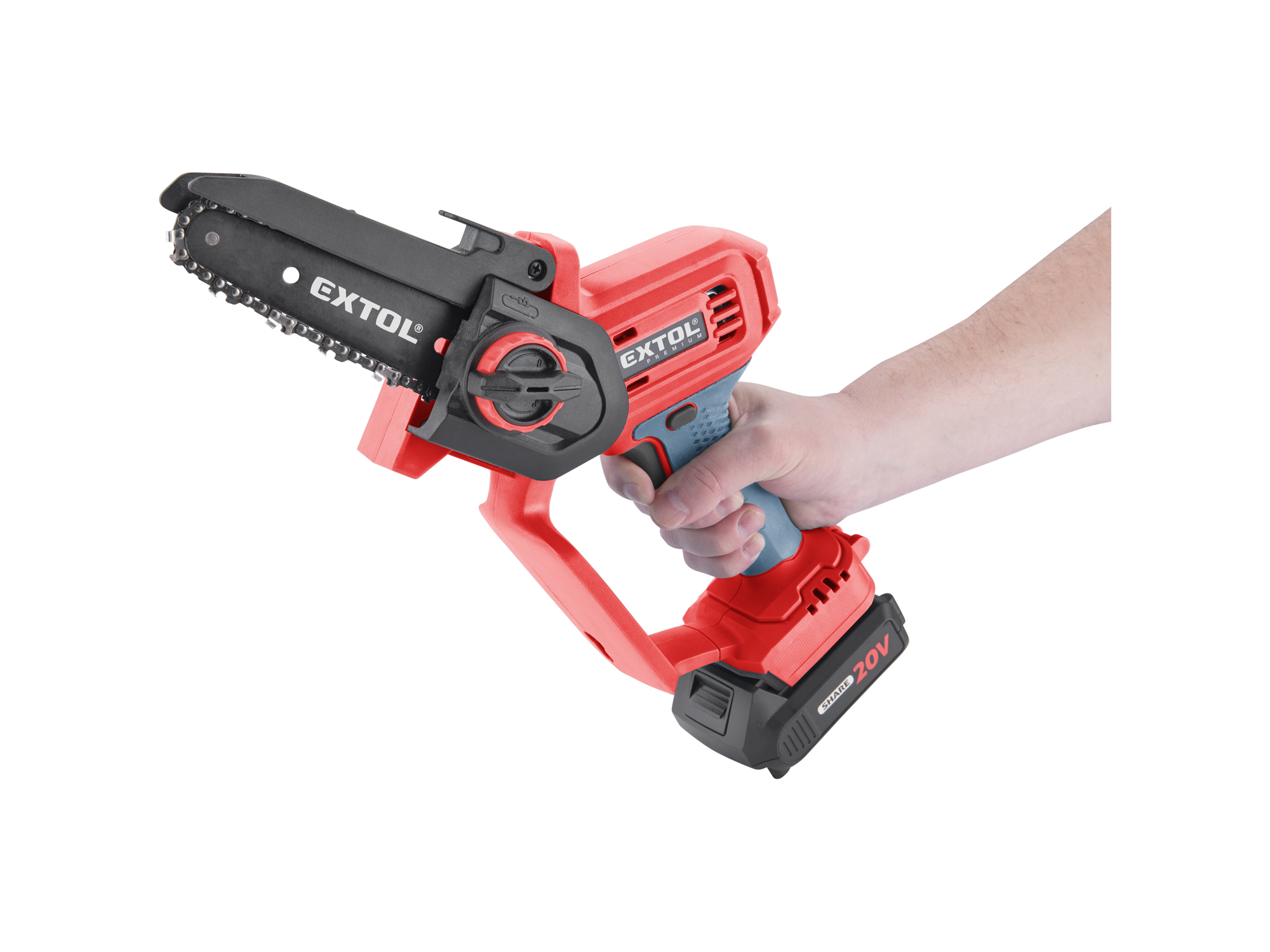 MOTOSIERRA DE MANO 100MM / 5 PLGDS 20V EP 1 CARGADOR 1 BATERIA - Imagen 1